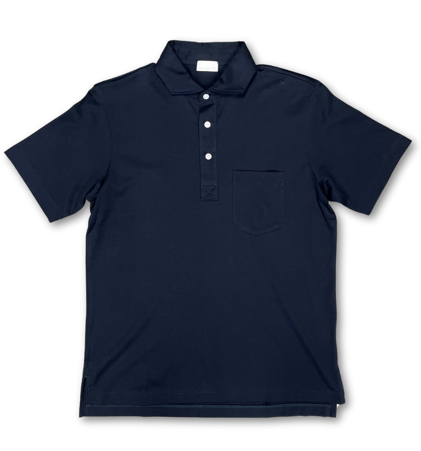 JERSEY SPREAD COLLAR POLO