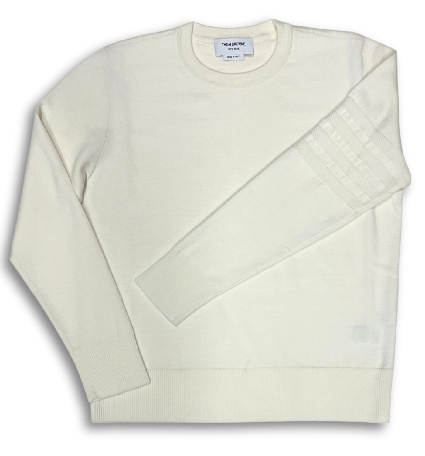 4 BAR PULLOVER CREWNECK