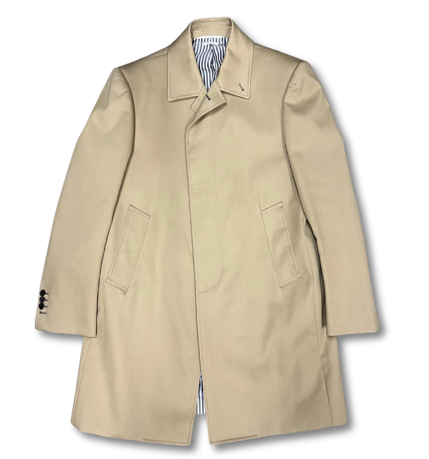 BAL COLLAR MACKINTOSH OVERCOAT