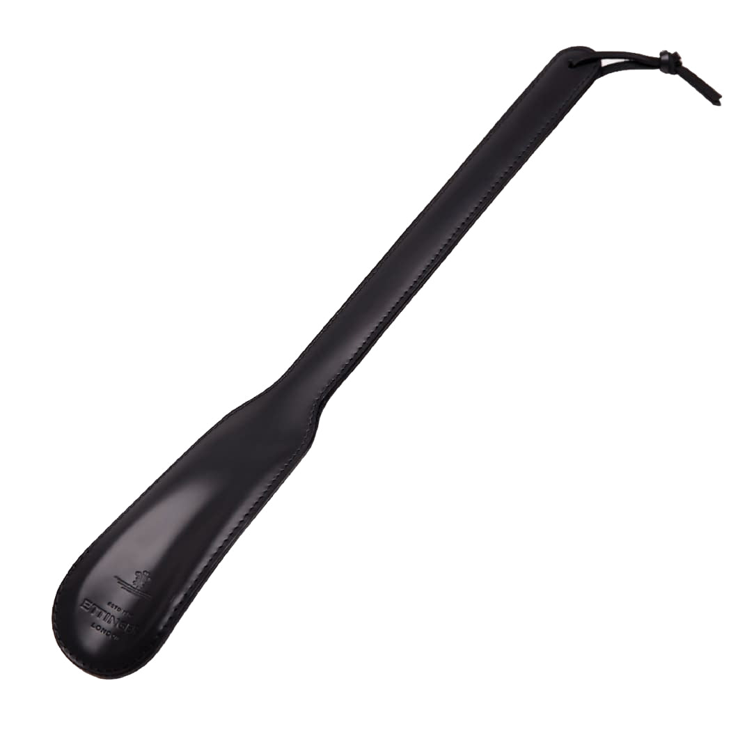 MEDIUM LEATHER SHOEHORN W/ STRAP