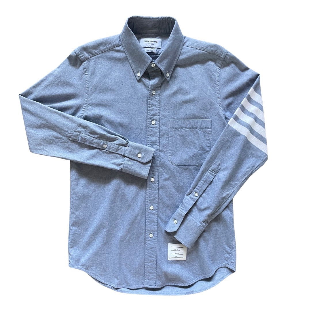 STRAIGHT FIT FLANNEL 4BAR SHIRT