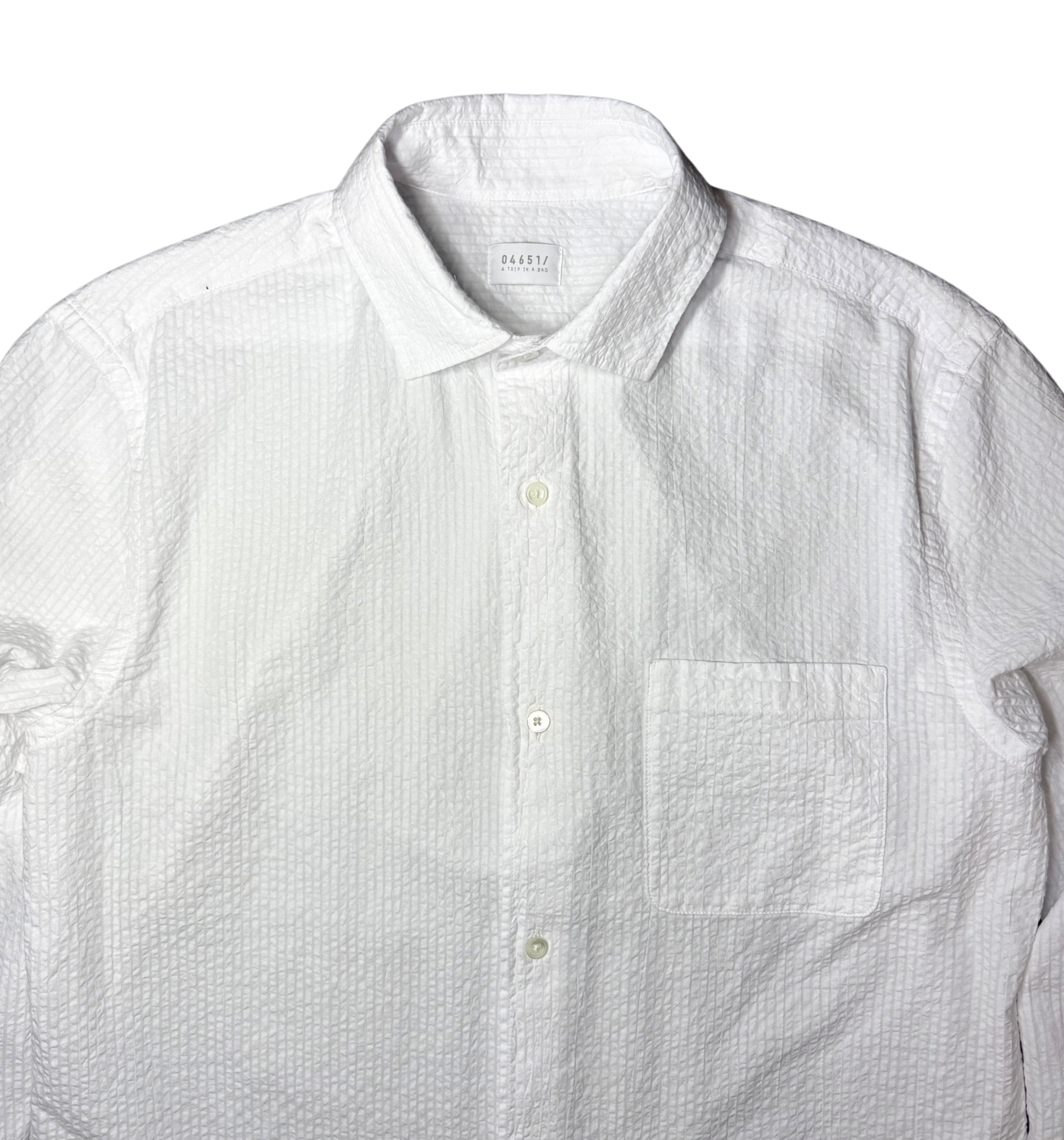 CLOUDY SEERSUCKER SHIRT