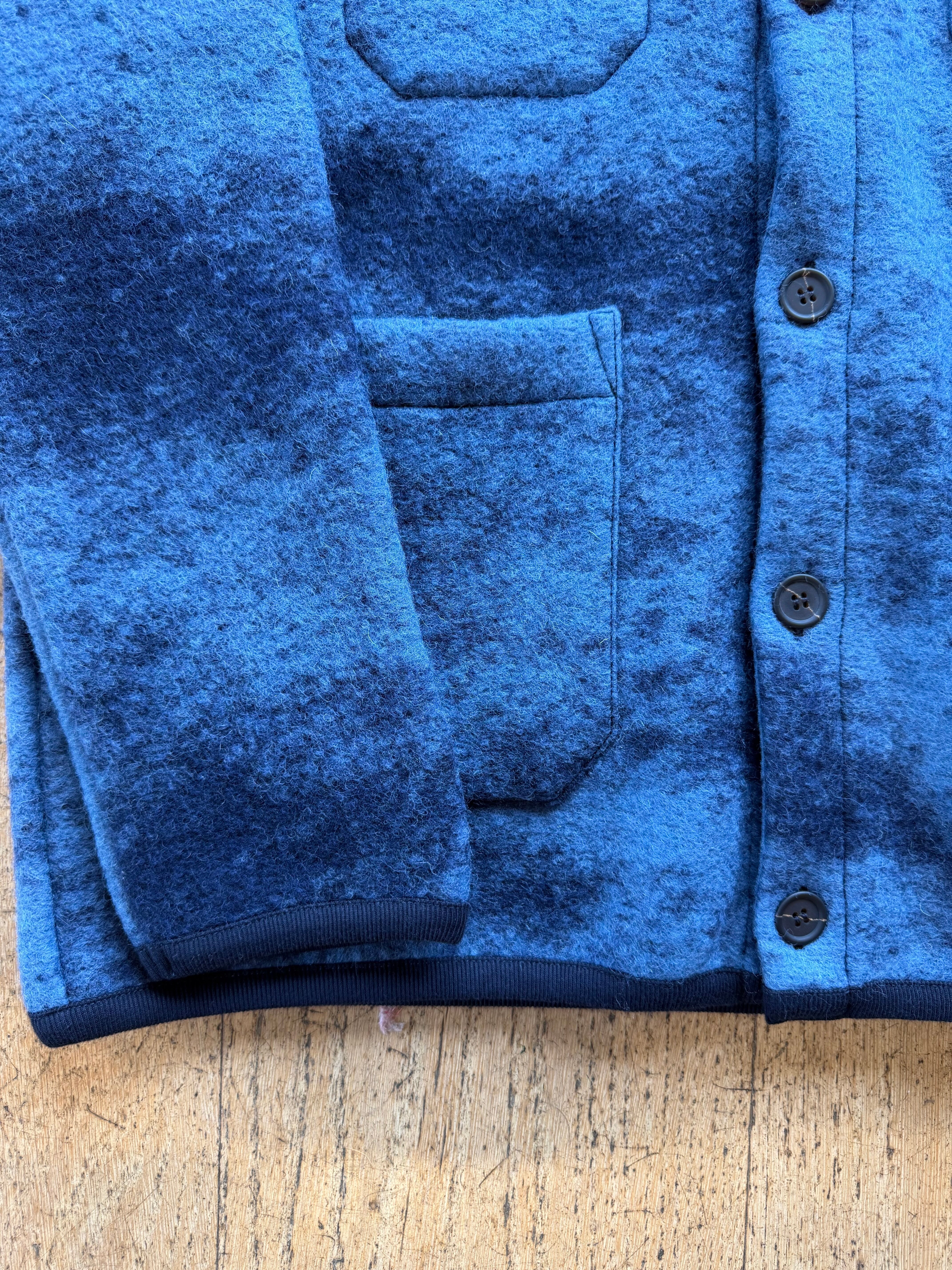 CLOUD CAMO KNIT CARDIGAN