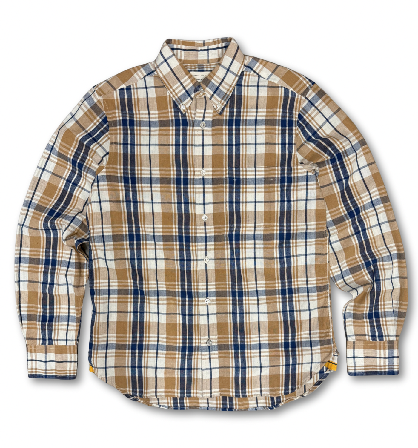 CLASSIC WINTER MADRAS BUTTON DOWN SHIRT