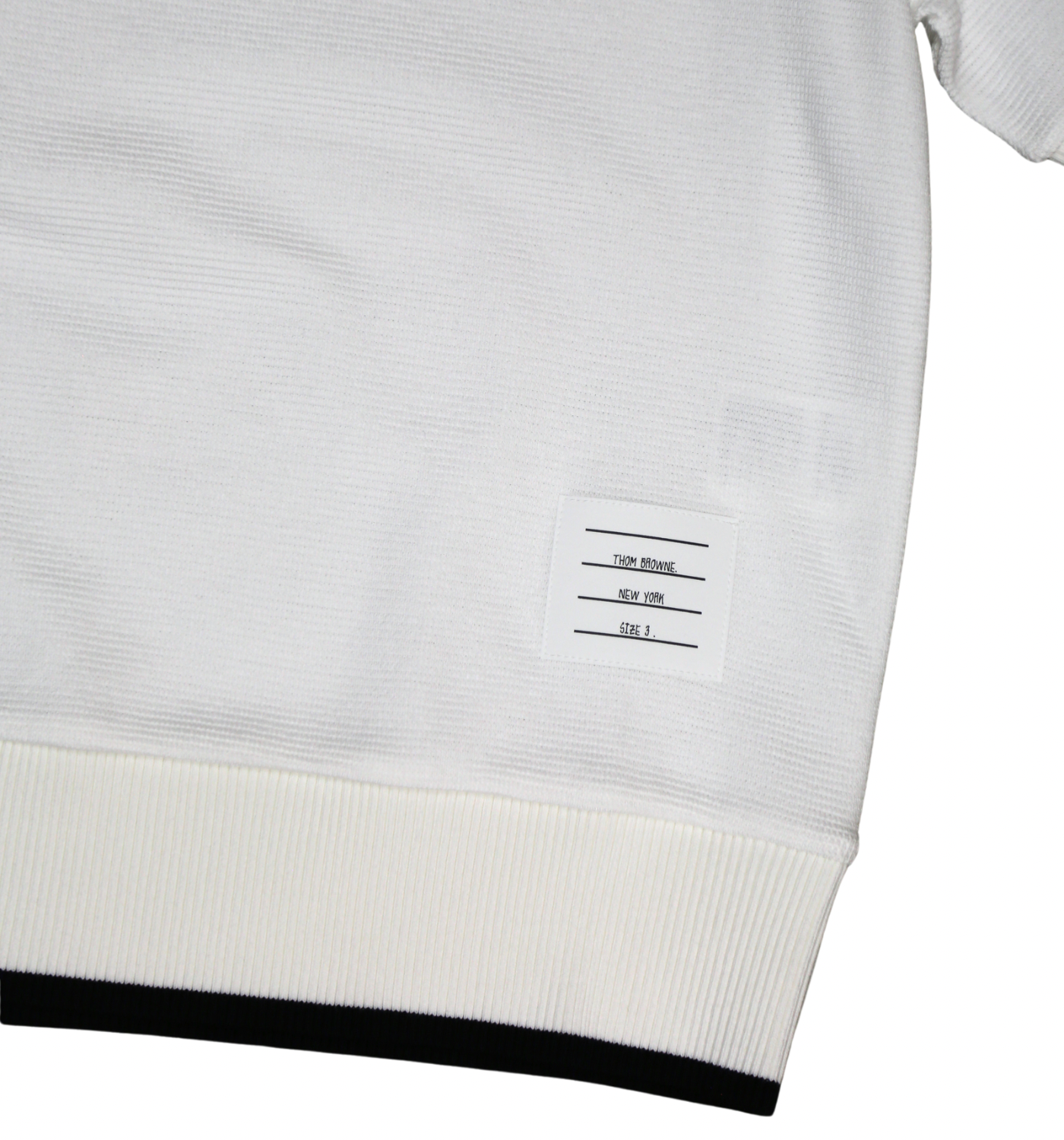 COTTON WAFFLE T SHIRT
