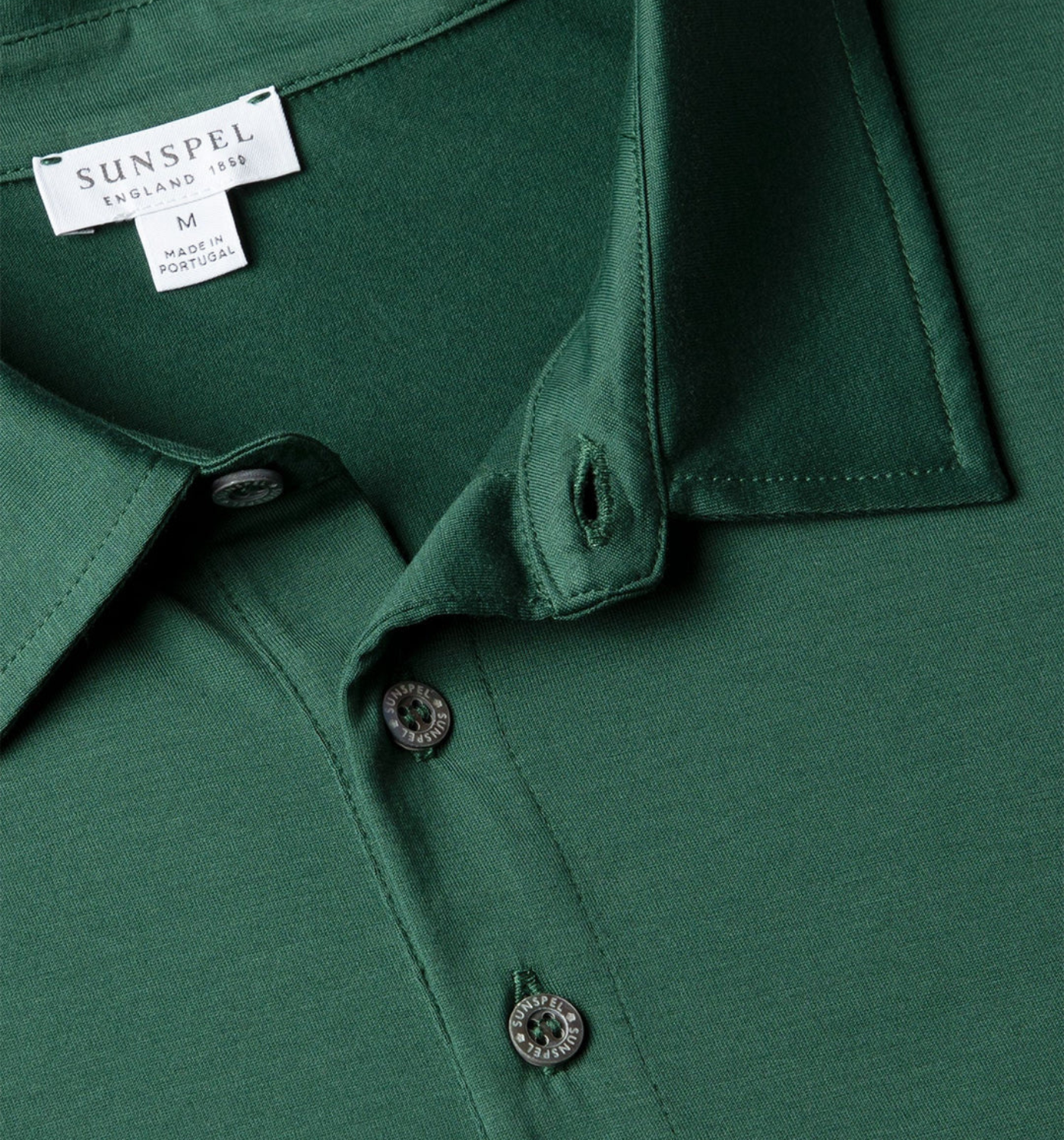 COTTON JERSEY POLO