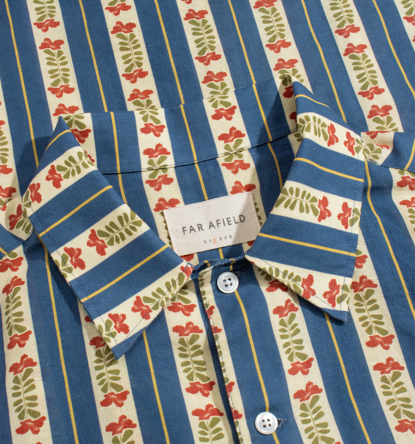 BUSEY SHIRT IN FLORAL STRIPE