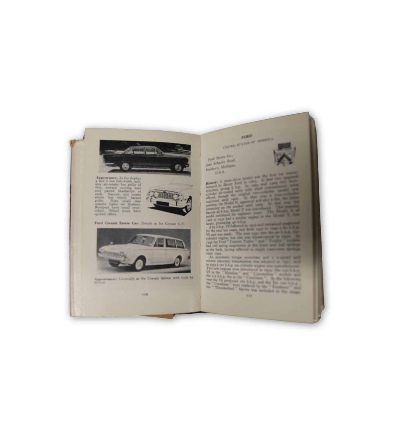 THE OBSERVER’S BOOK OF AUTOMOBILES