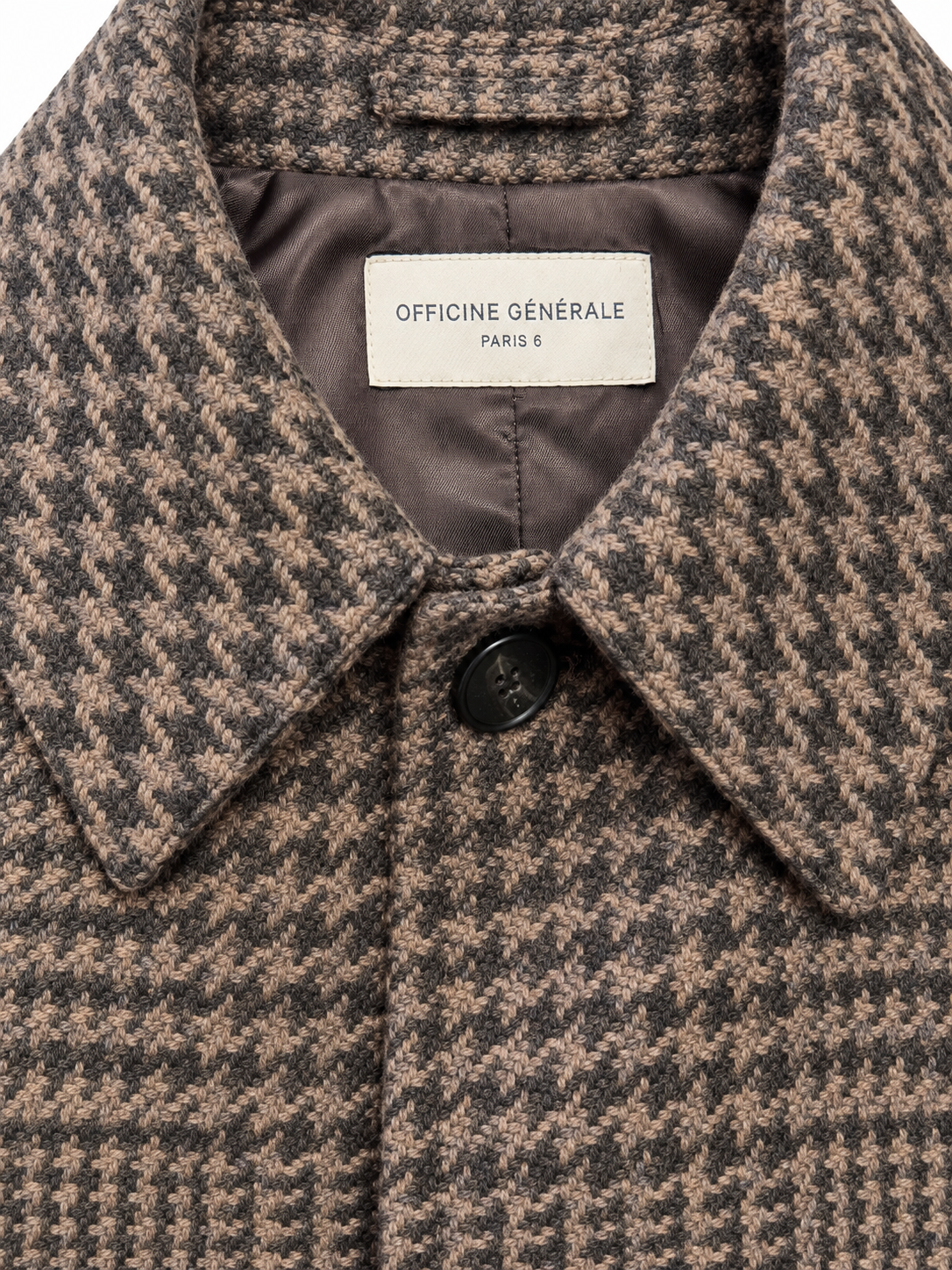 HUDSON GLENN PLAID COAT