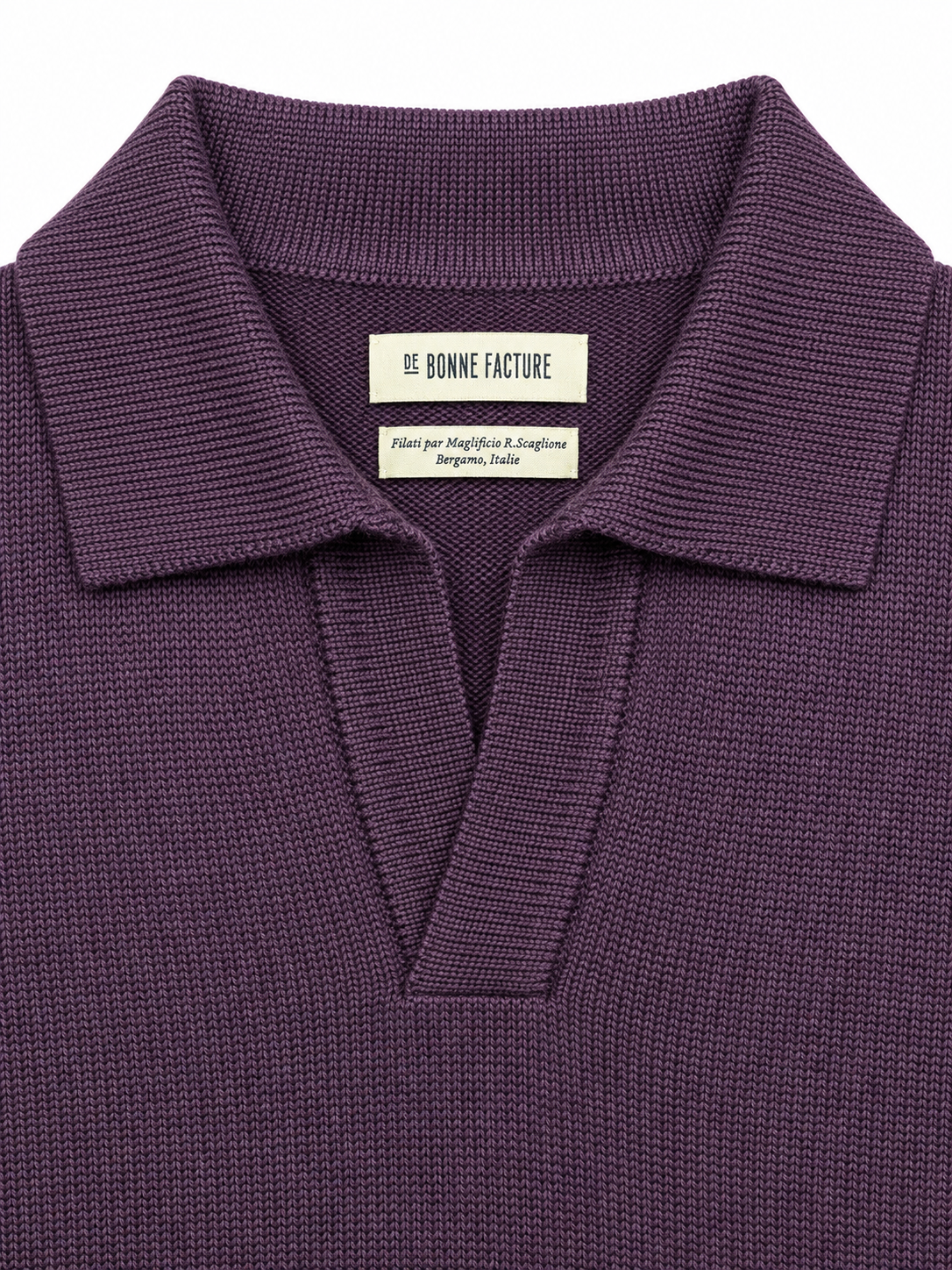 EXTRA FINE KNIT LS POLO