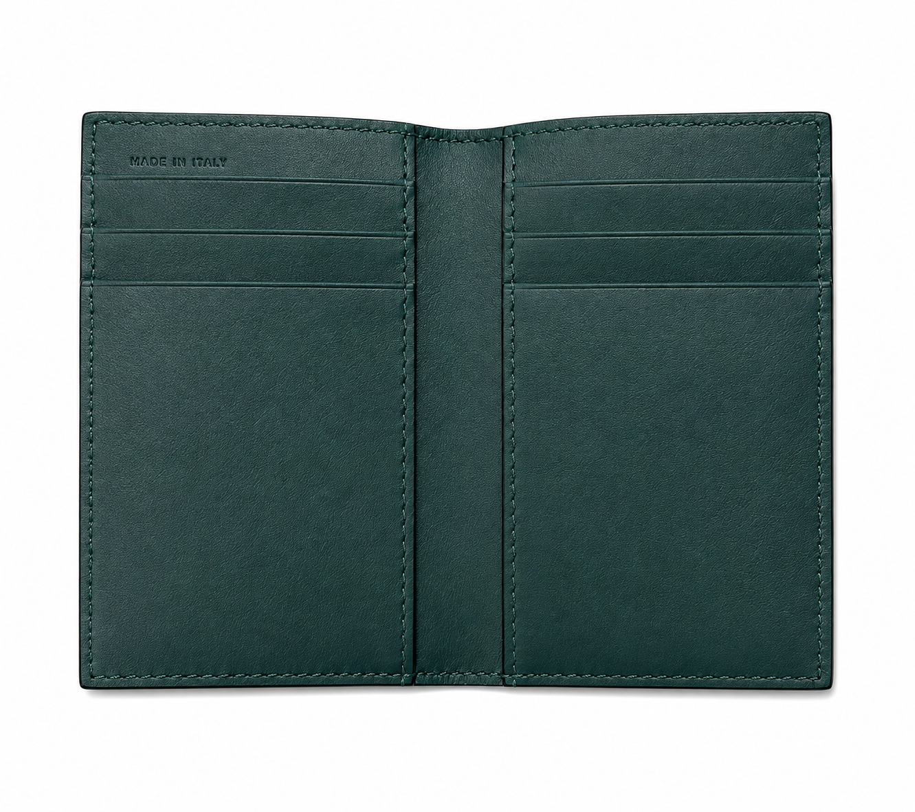 6CC FLAT CARD HOLDER FOREST GREEN