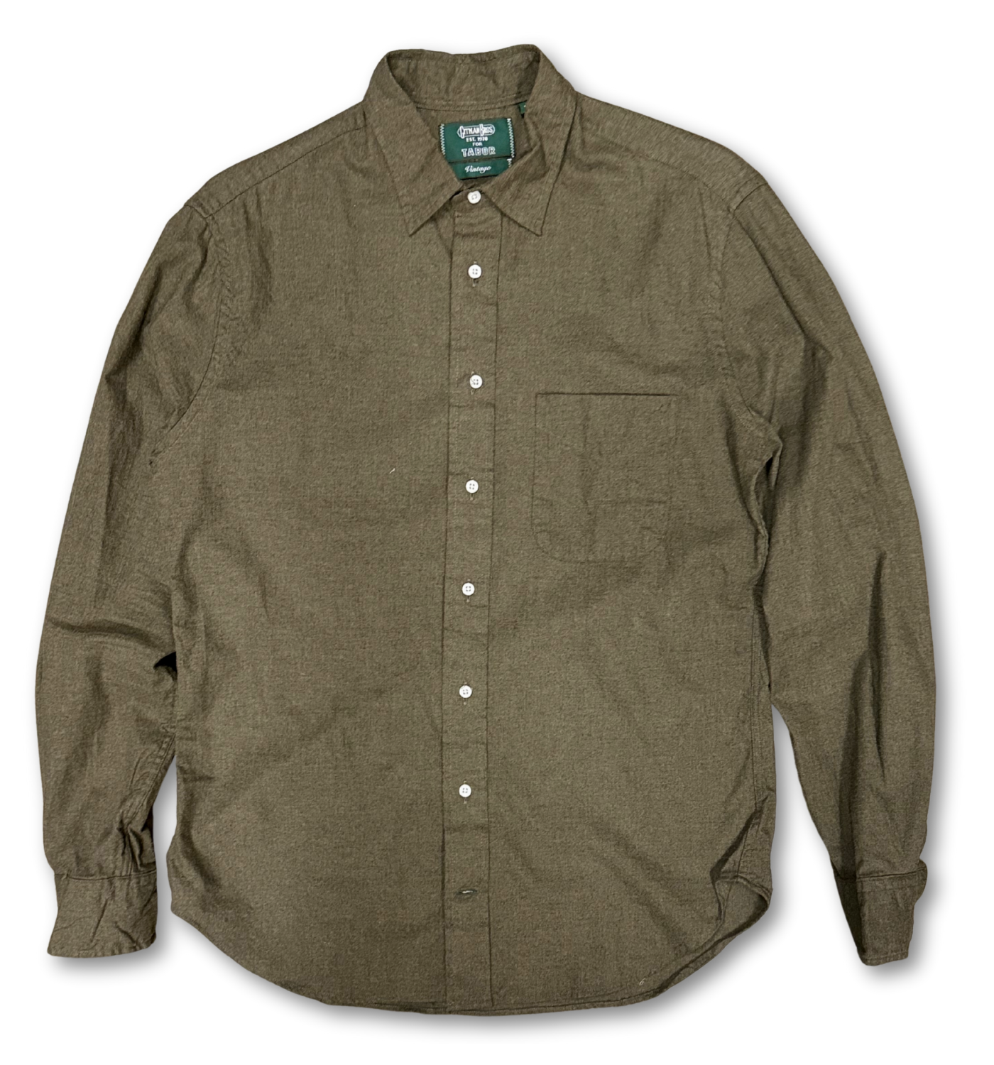 CLASSIC TABOR COLLAR FLANNEL SHIRT
