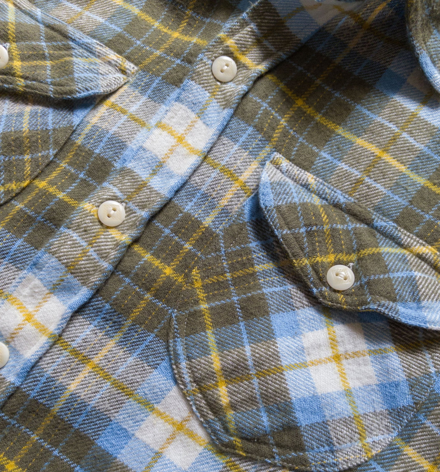 WASHED FLANNEL WORKSHIRT