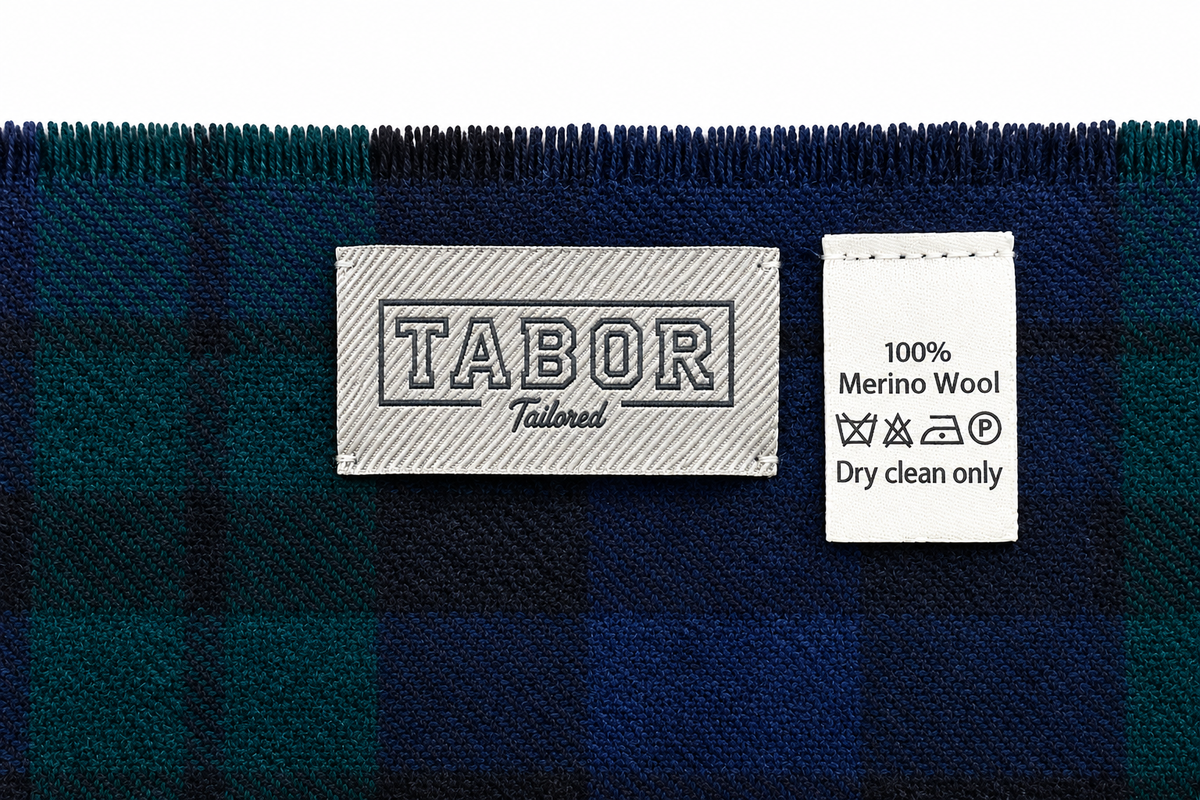 TABOR TAILORED BLACKWATCH SCARF
