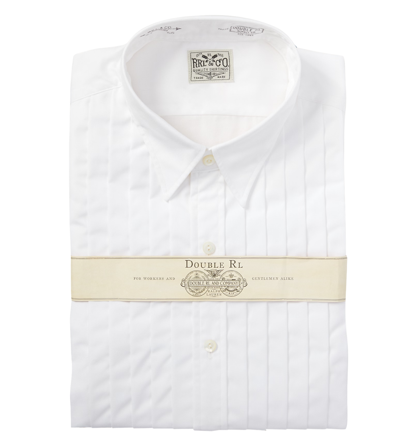 SLIM FIT ELI PLEATED DRESS SHIRT