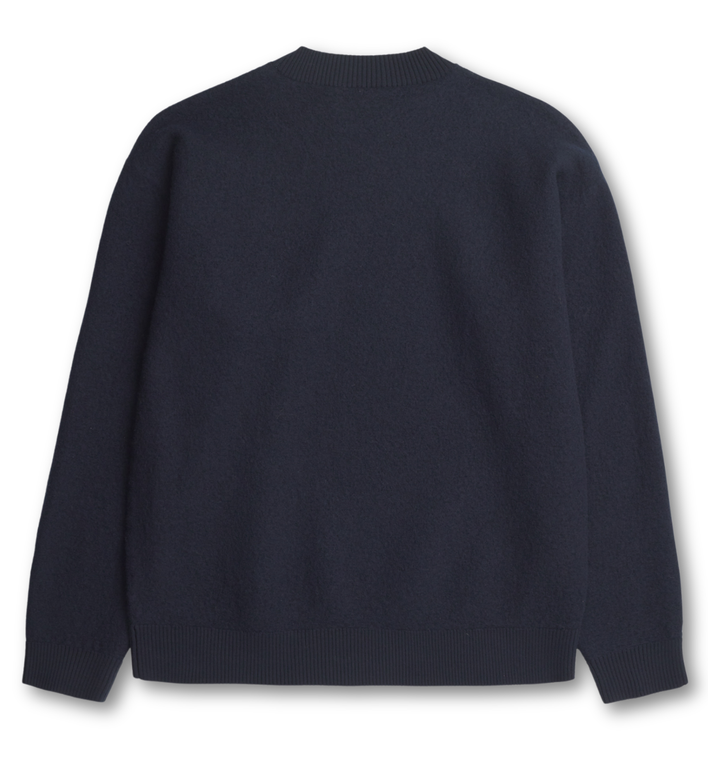 ROM BOILED WOOL CREWNECK SWEATER