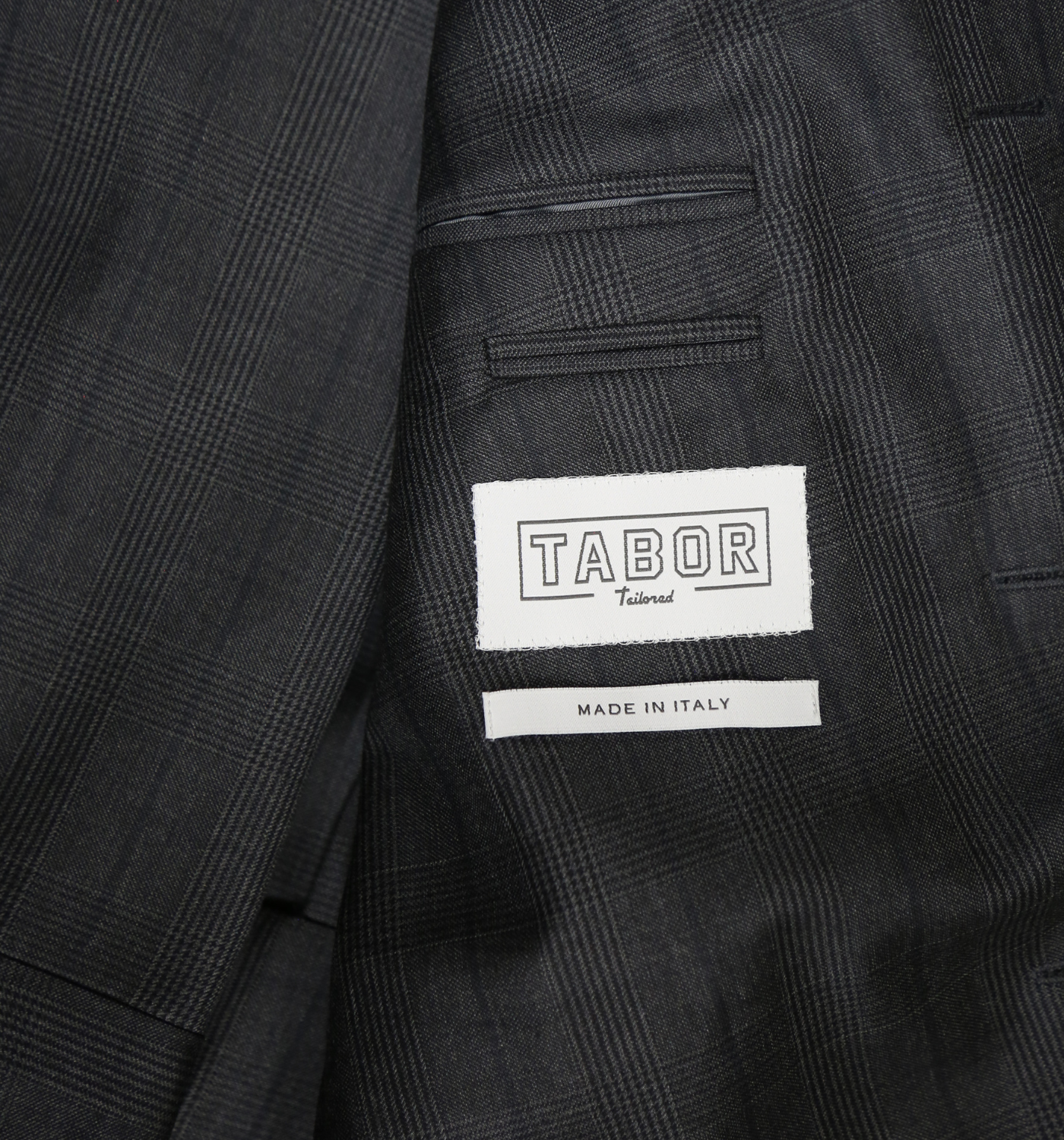 GREY CHECK GLEN PLAID SUIT