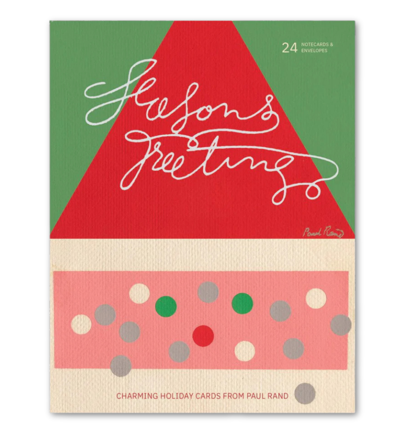 HOLIDAY CARD PACK BY PAUL RAND