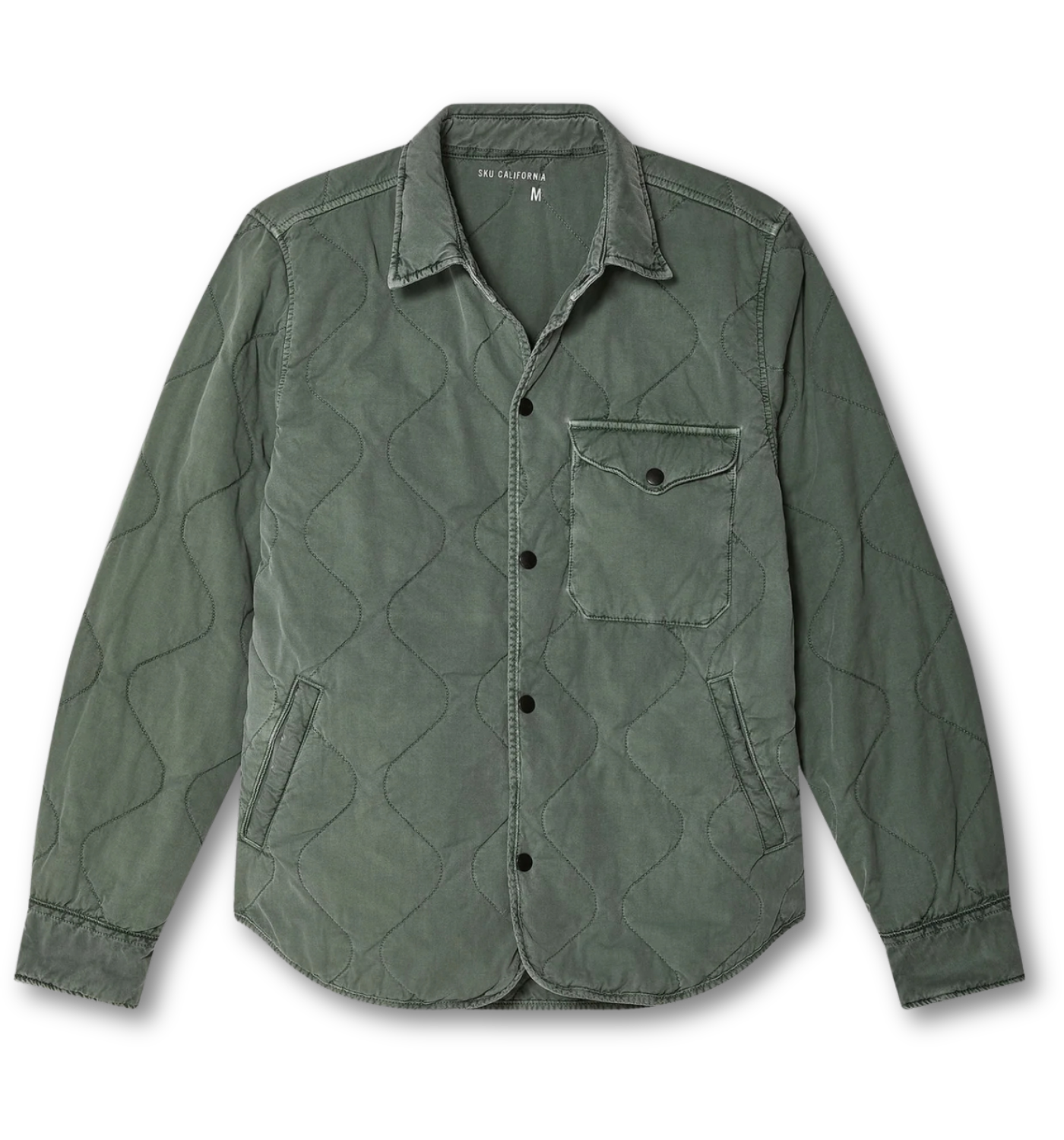 QUILTED FLIGHT SHIRT JACKET