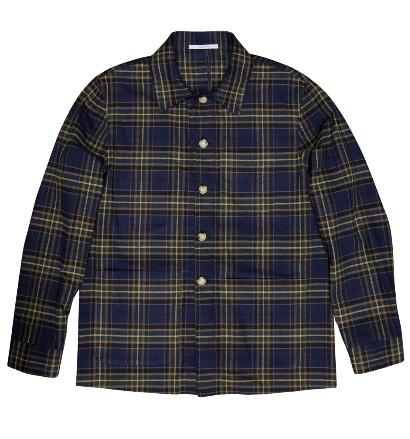 HANDSOME FLANNEL SHIRT JACKET