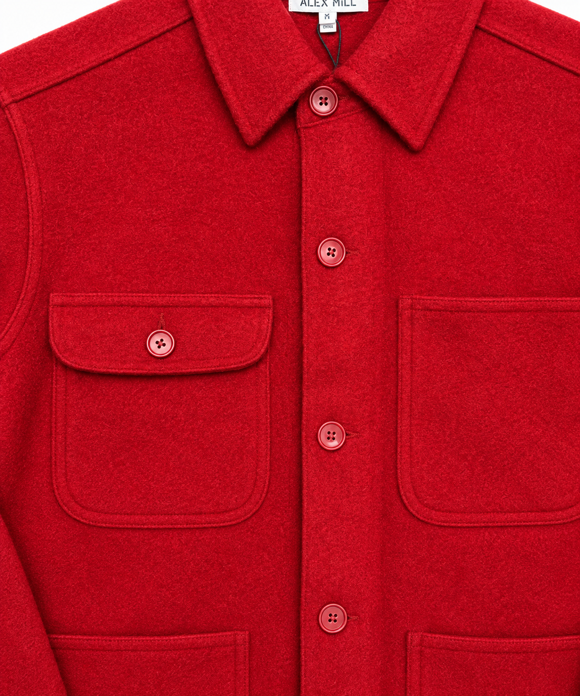 MERINO WOOL WORK JACKET
