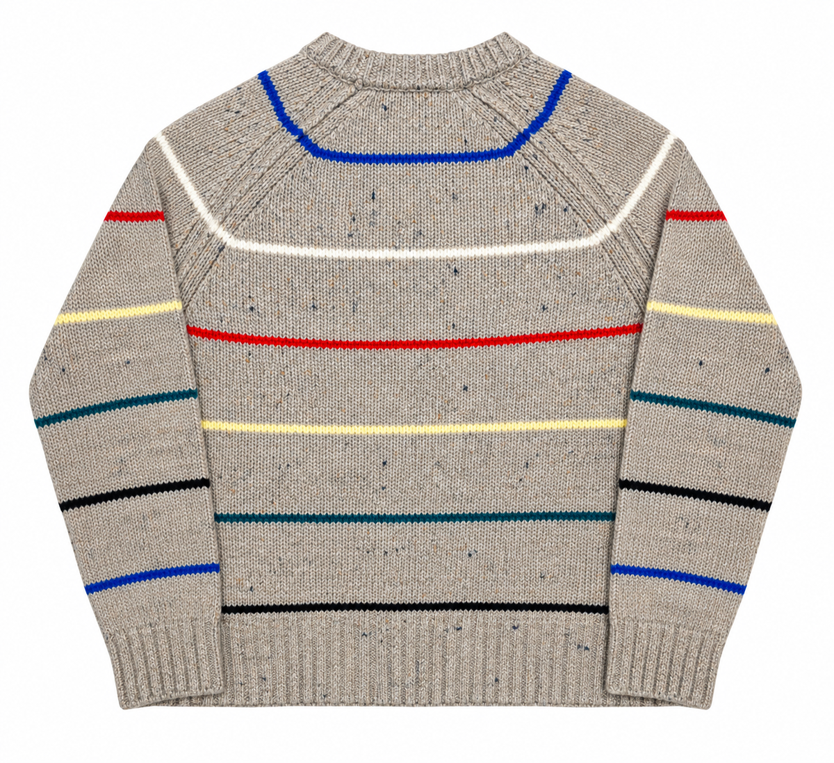 RAGLAN STRIPE SWEATER