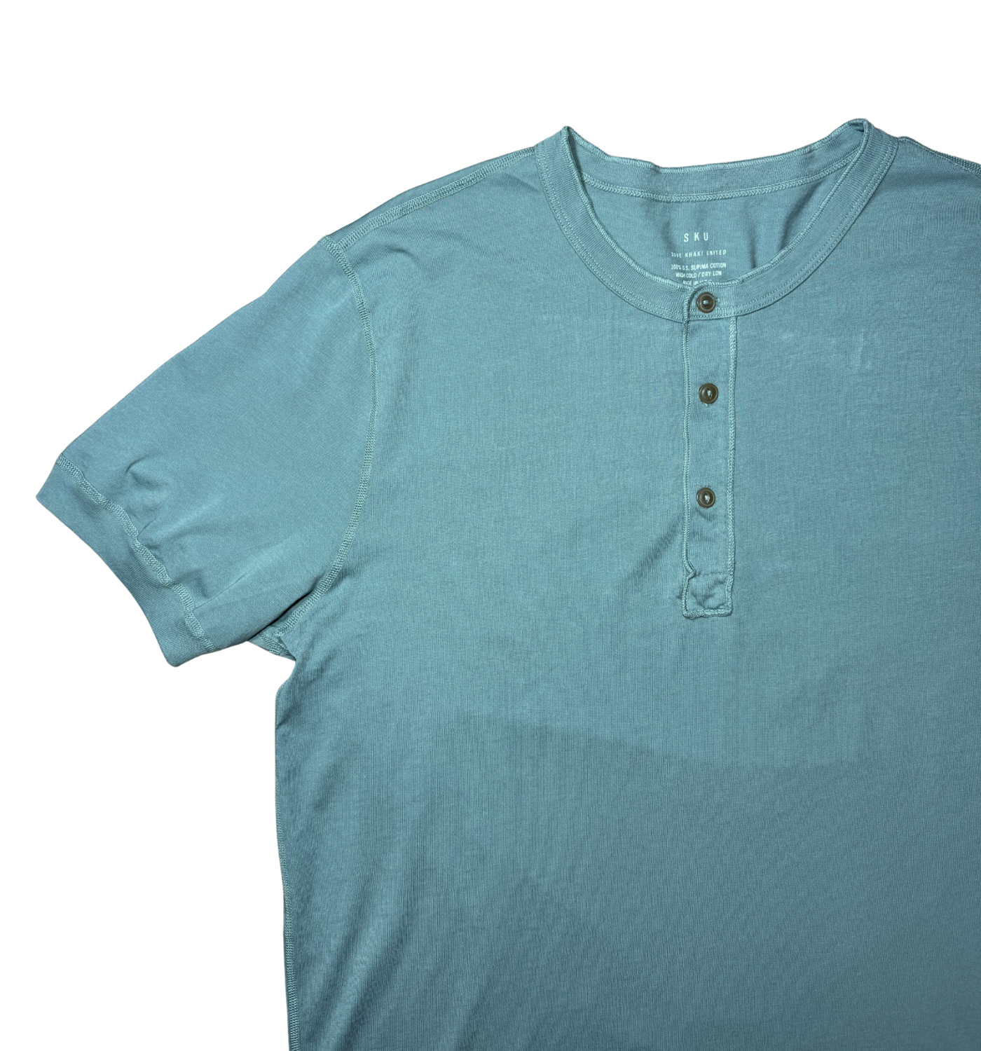 SUPIMA HENLEY T-SHIRT