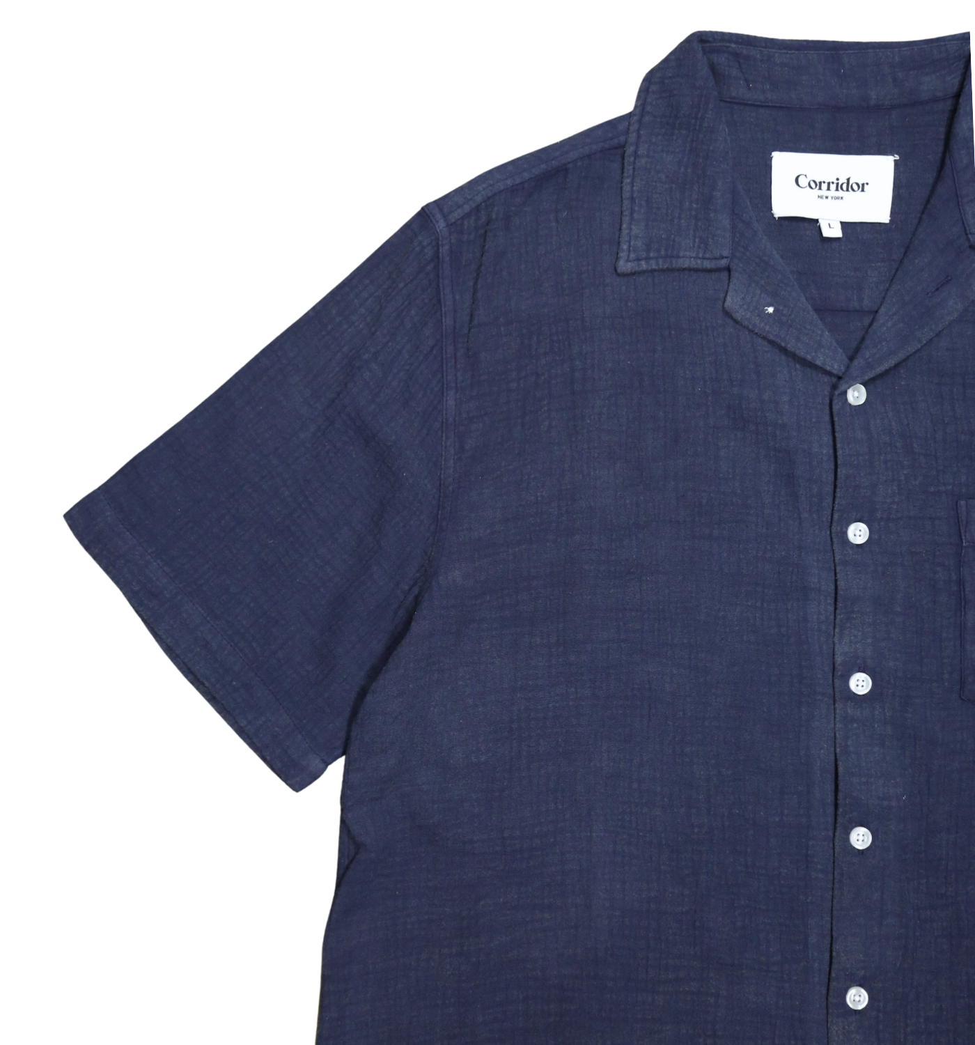 DOUBLE CLOTH SHORT SLEEVE SHIRT