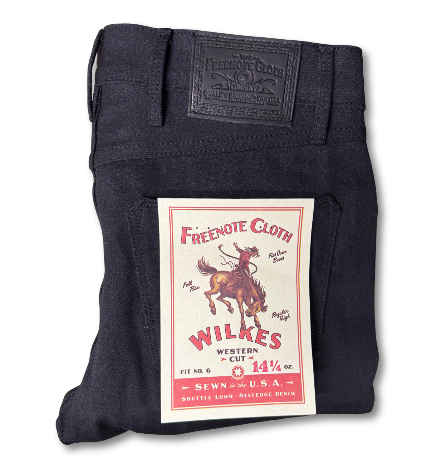WILKES WESTERN 14 OZ DENIM
