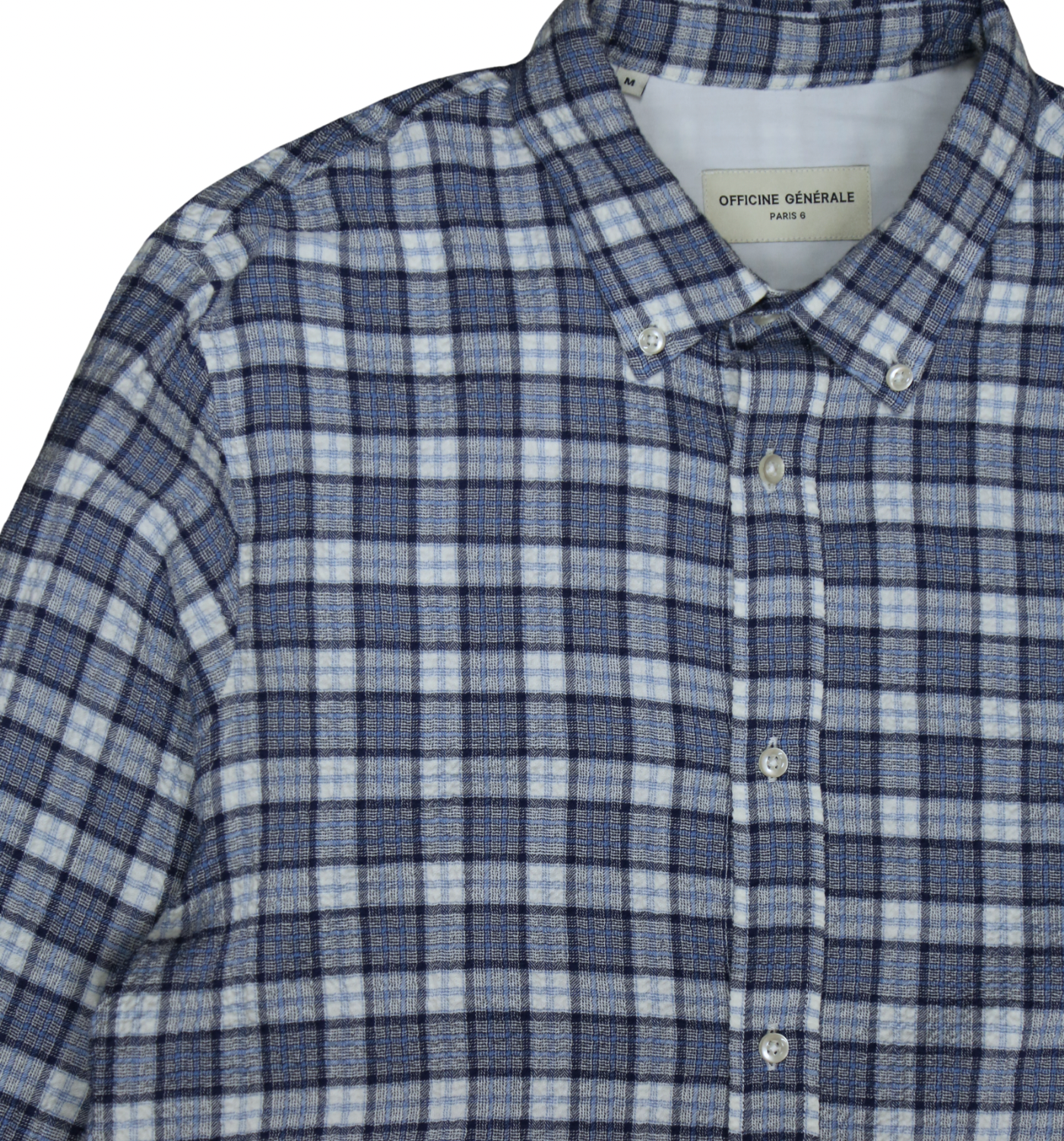 ARSENE WAFFLE CHECK SHIRT