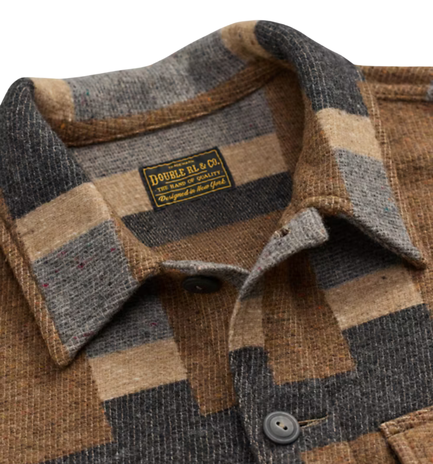 WOOL BLEND JACQUARD SHIRT JACKET