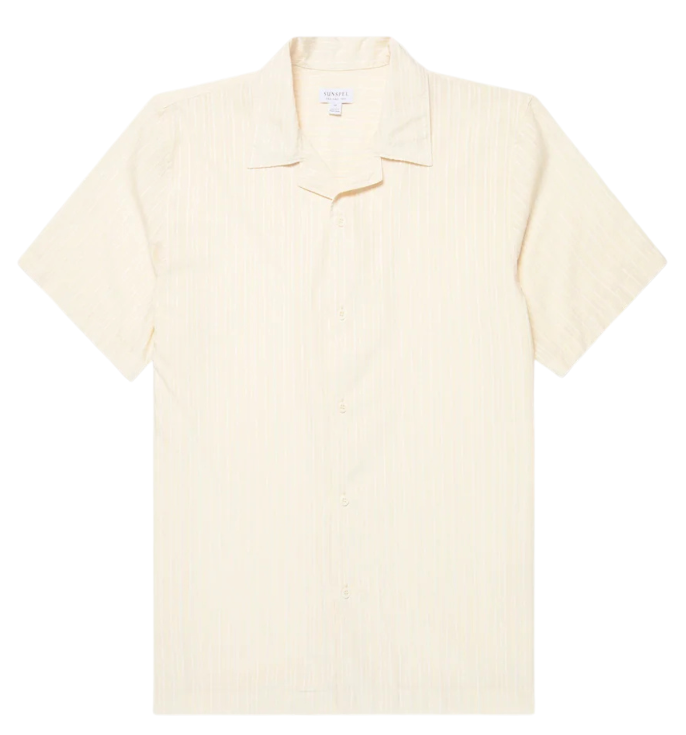 STRIPE CAMP COLLAR SHIRT