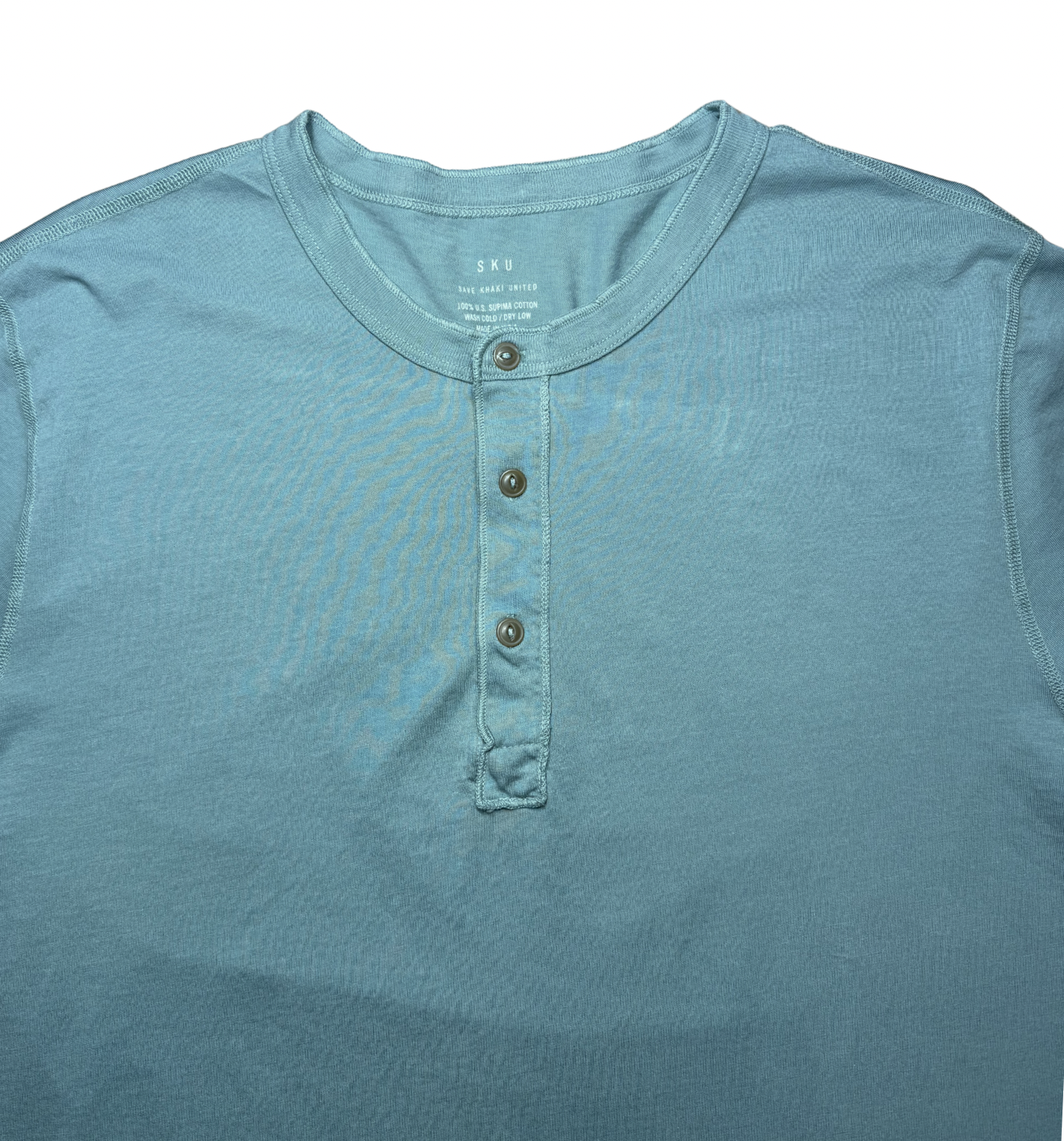 SUPIMA HENLEY T-SHIRT