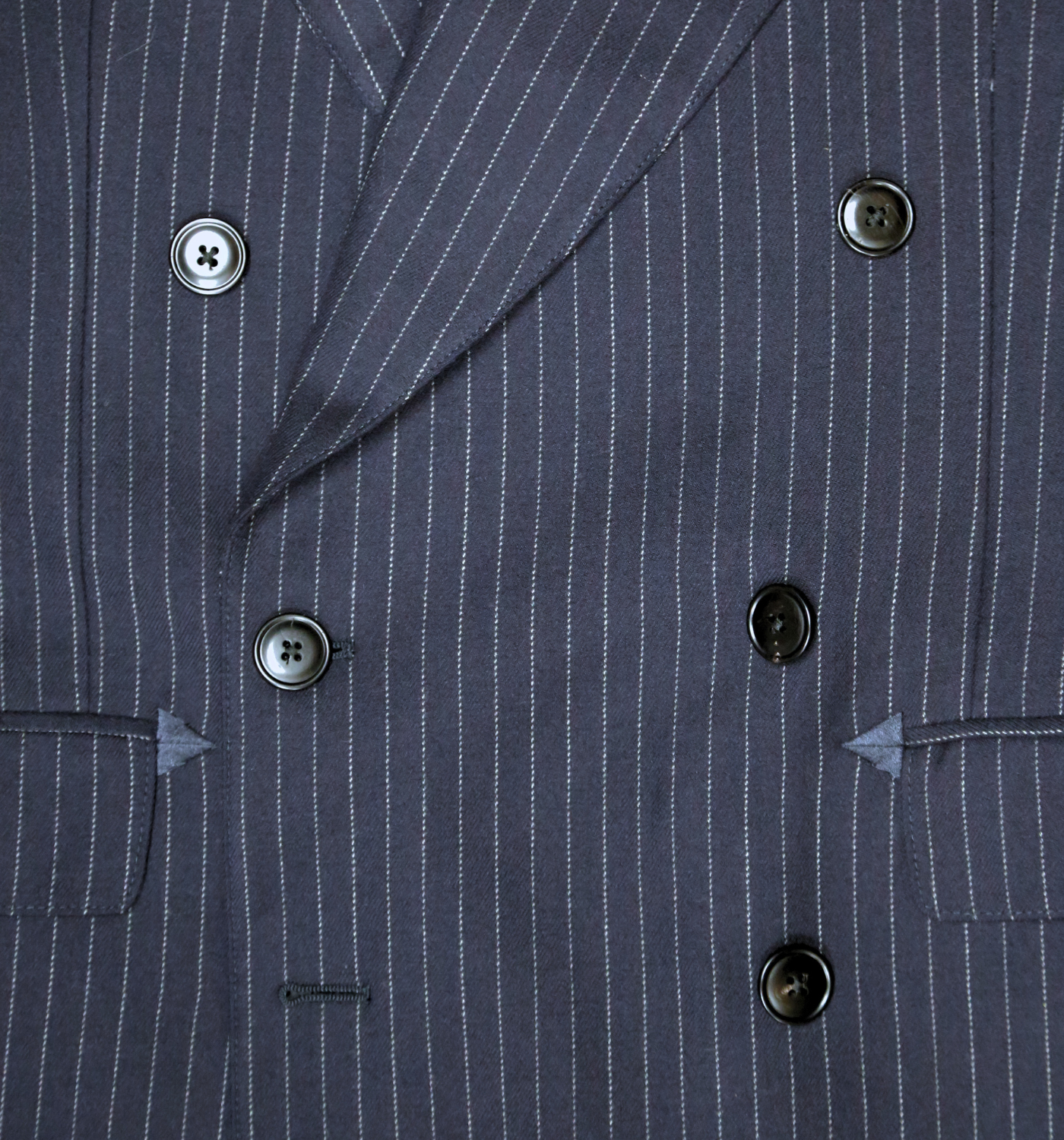 WESTERN PINSTRIPE DOUBLE BREASTED SPORTCOAT