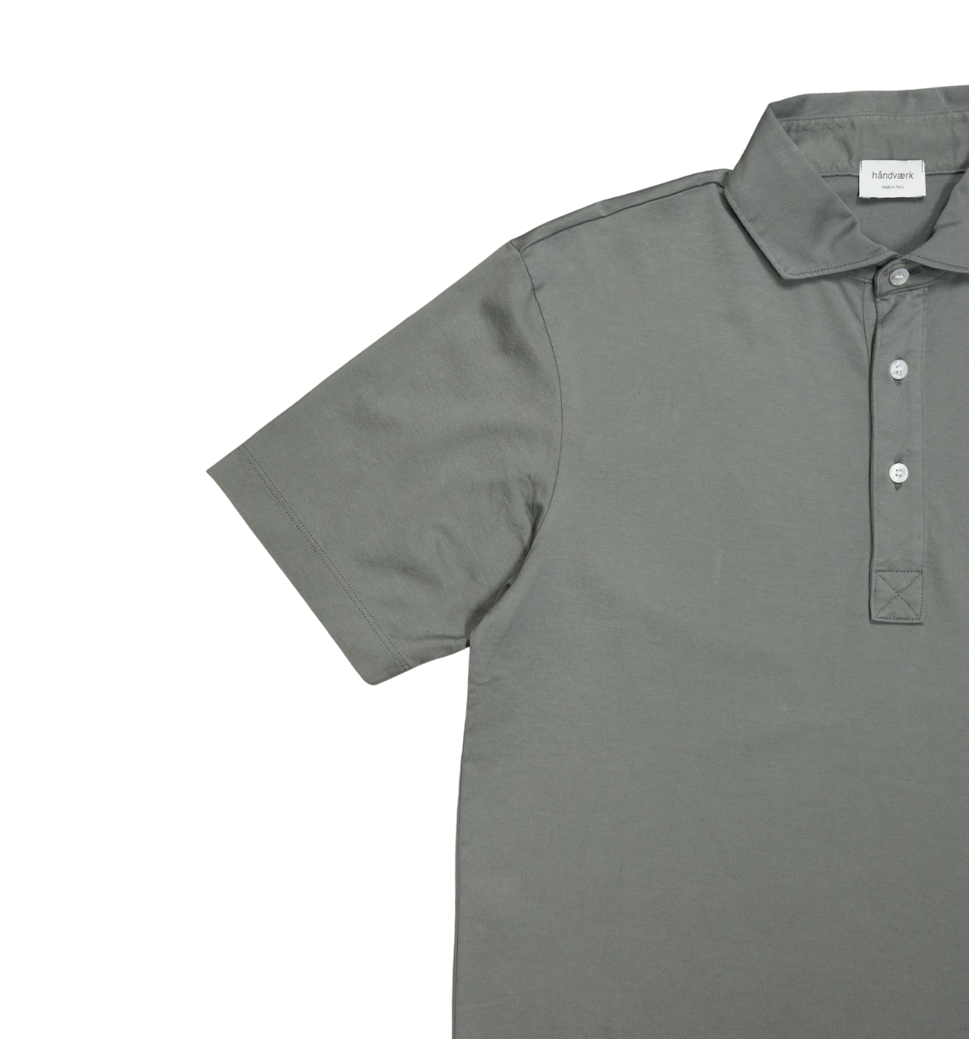 SPREAD COLLAR JERSEY POLO