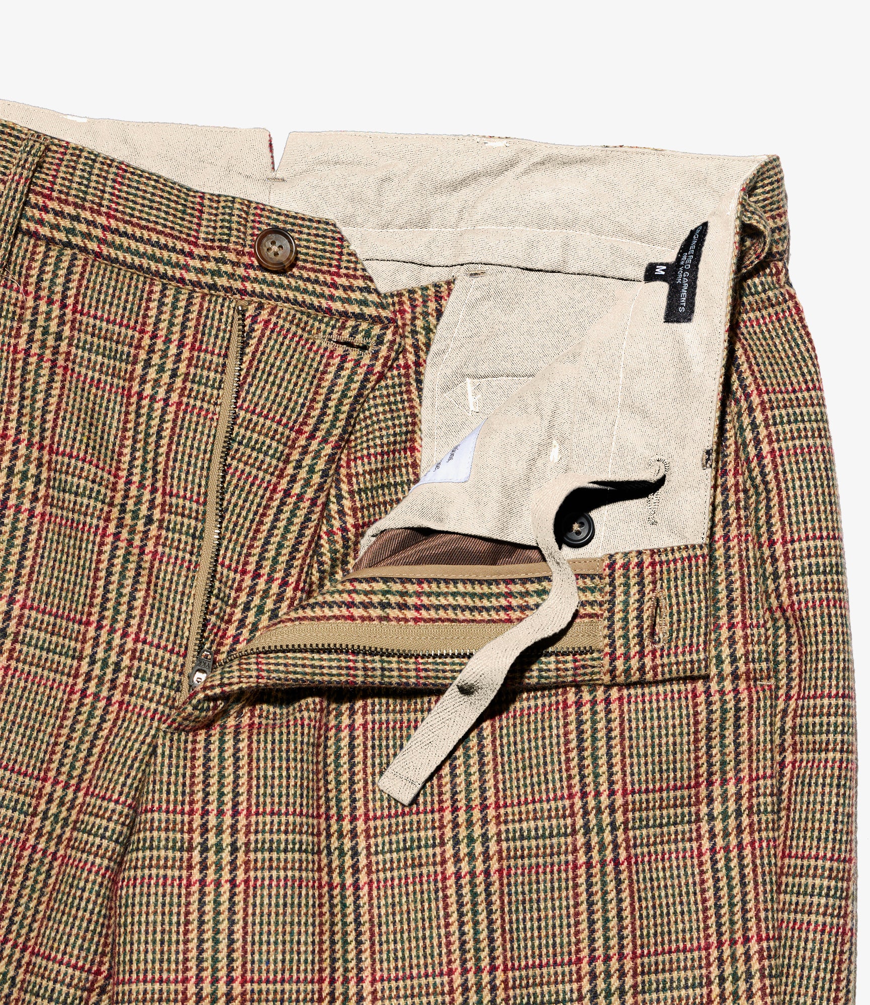 ANDOVER PANT WOOL GLEN PLAID