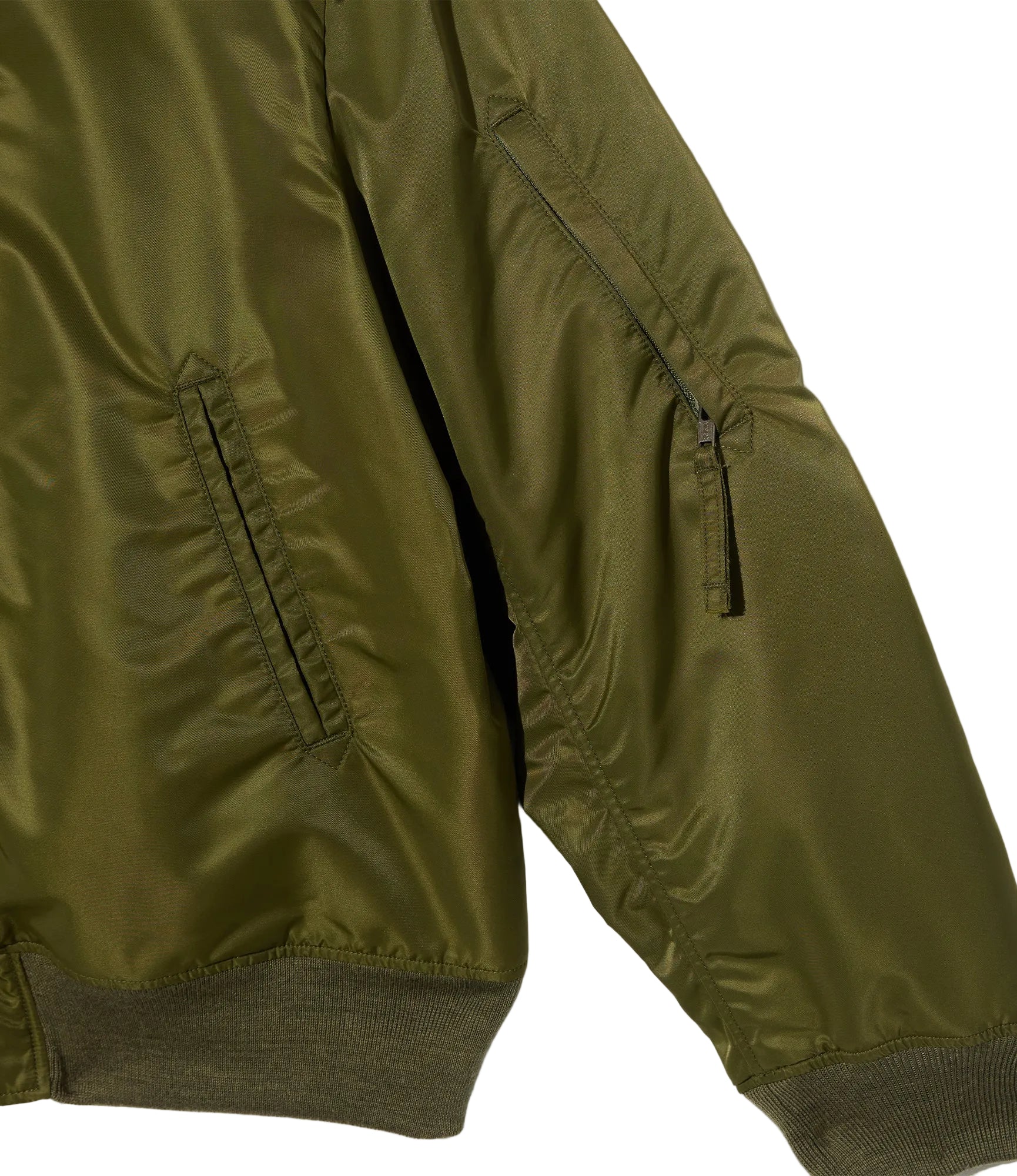 AVIATOR JACKET SATIN NYLON