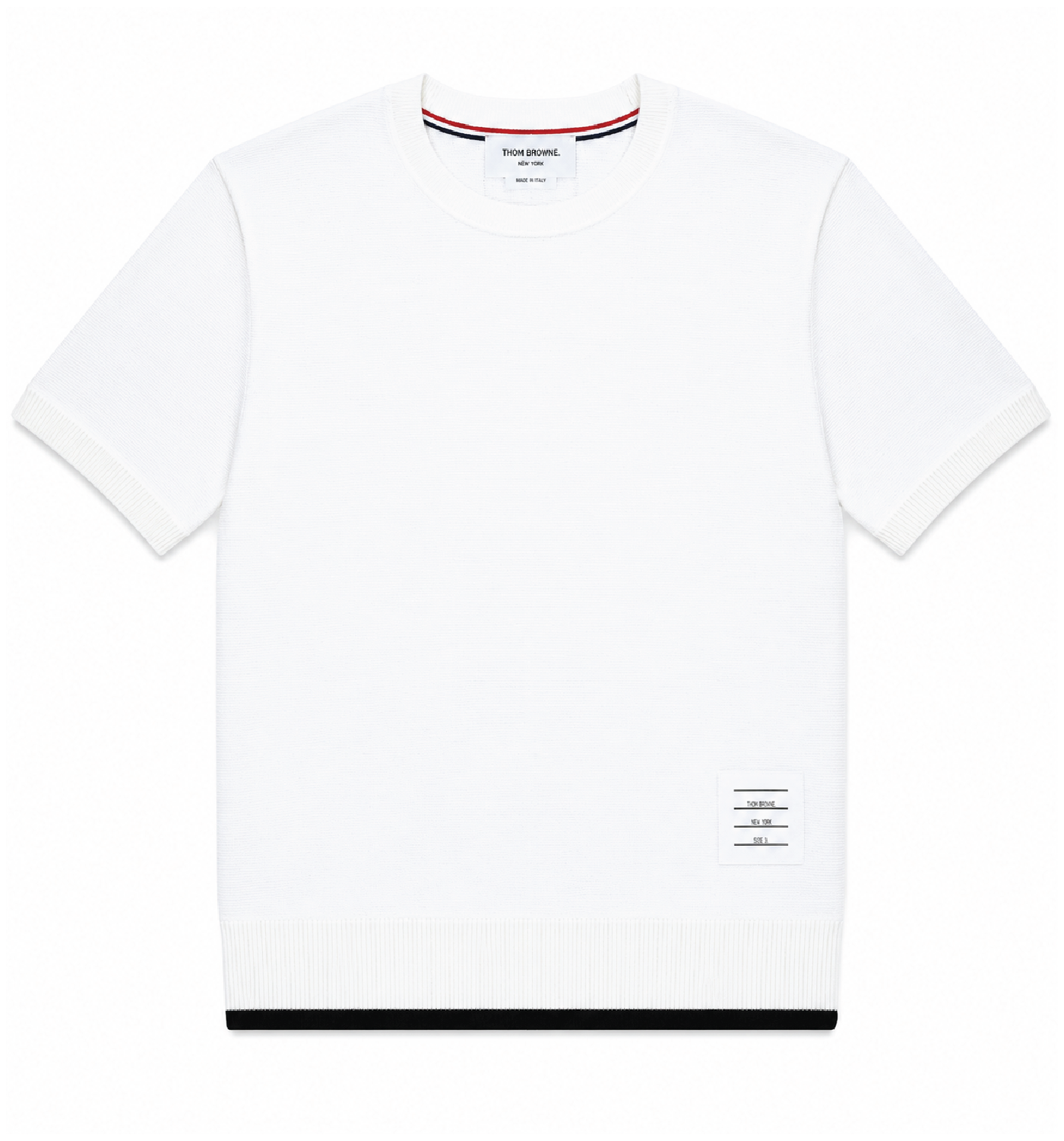 COTTON WAFFLE T SHIRT