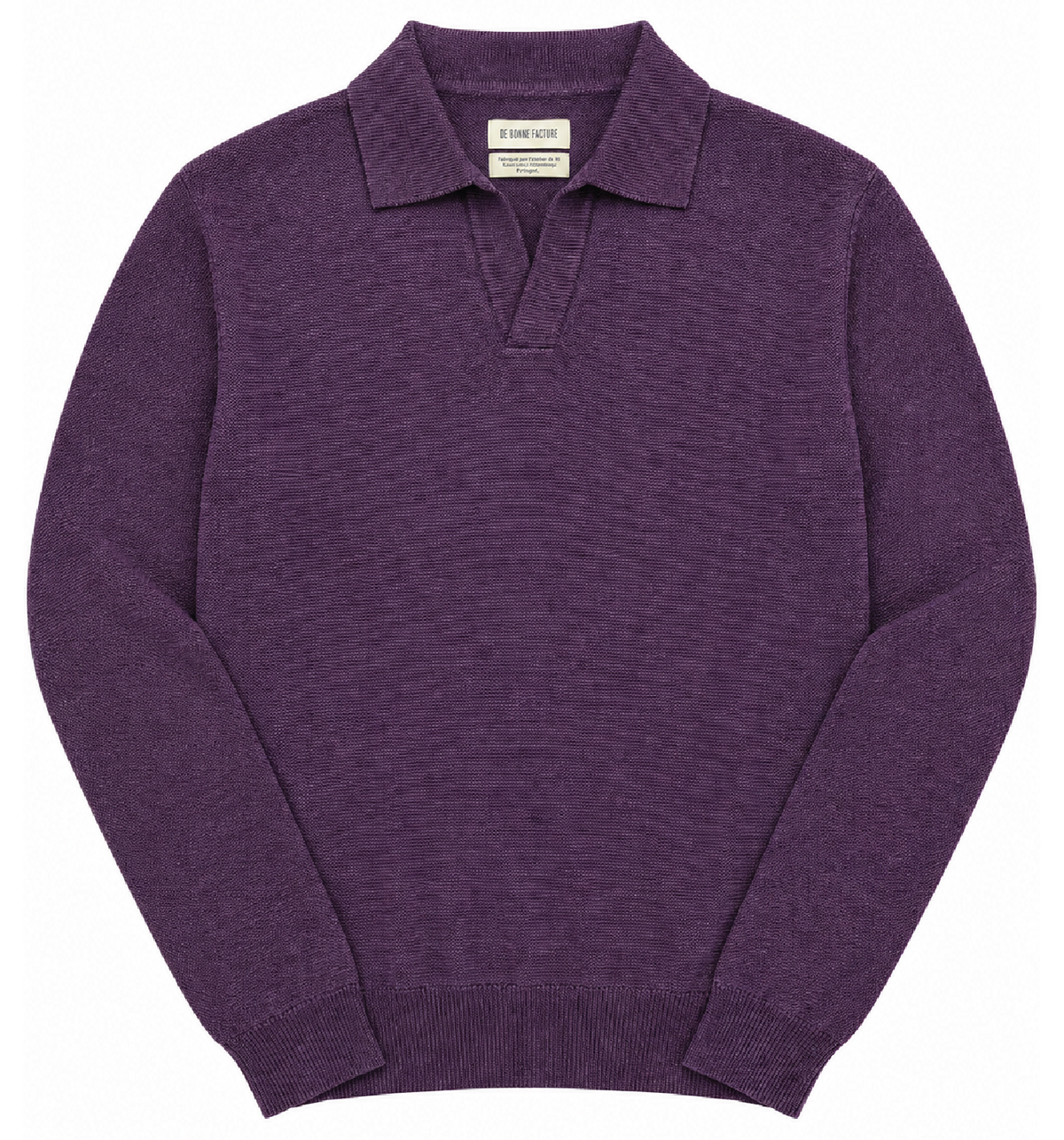 EXTRA FINE KNIT LS POLO