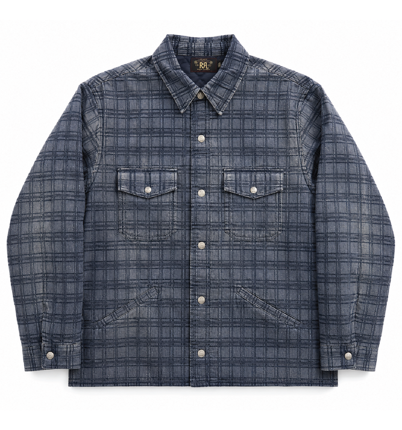DENIM JACQUARD HOLLAND JACKET