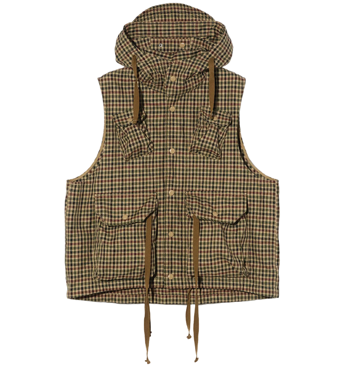 FIELD VEST GUNCLUB CHECK