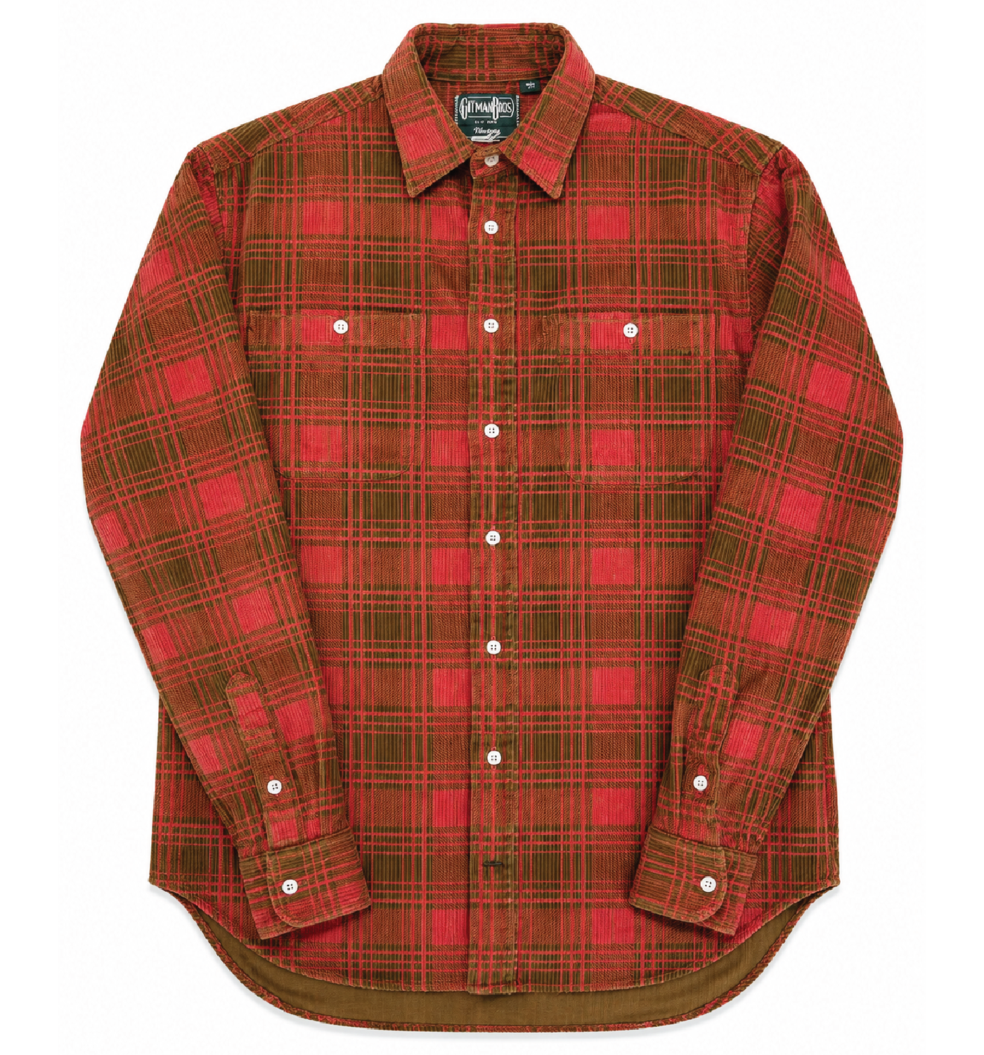 2 POCKET CORD OVERSHIRT