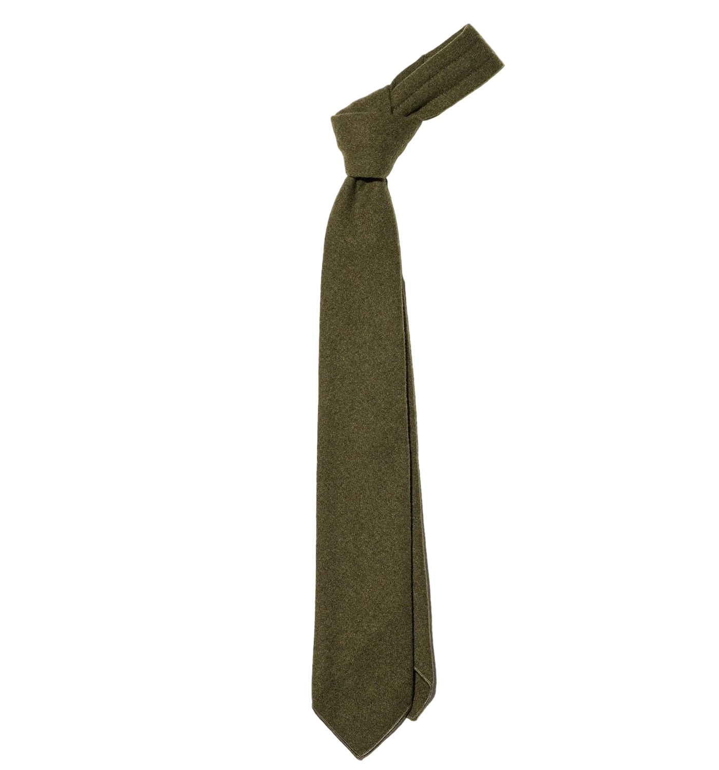 WOOL FLANNEL NECK TIE