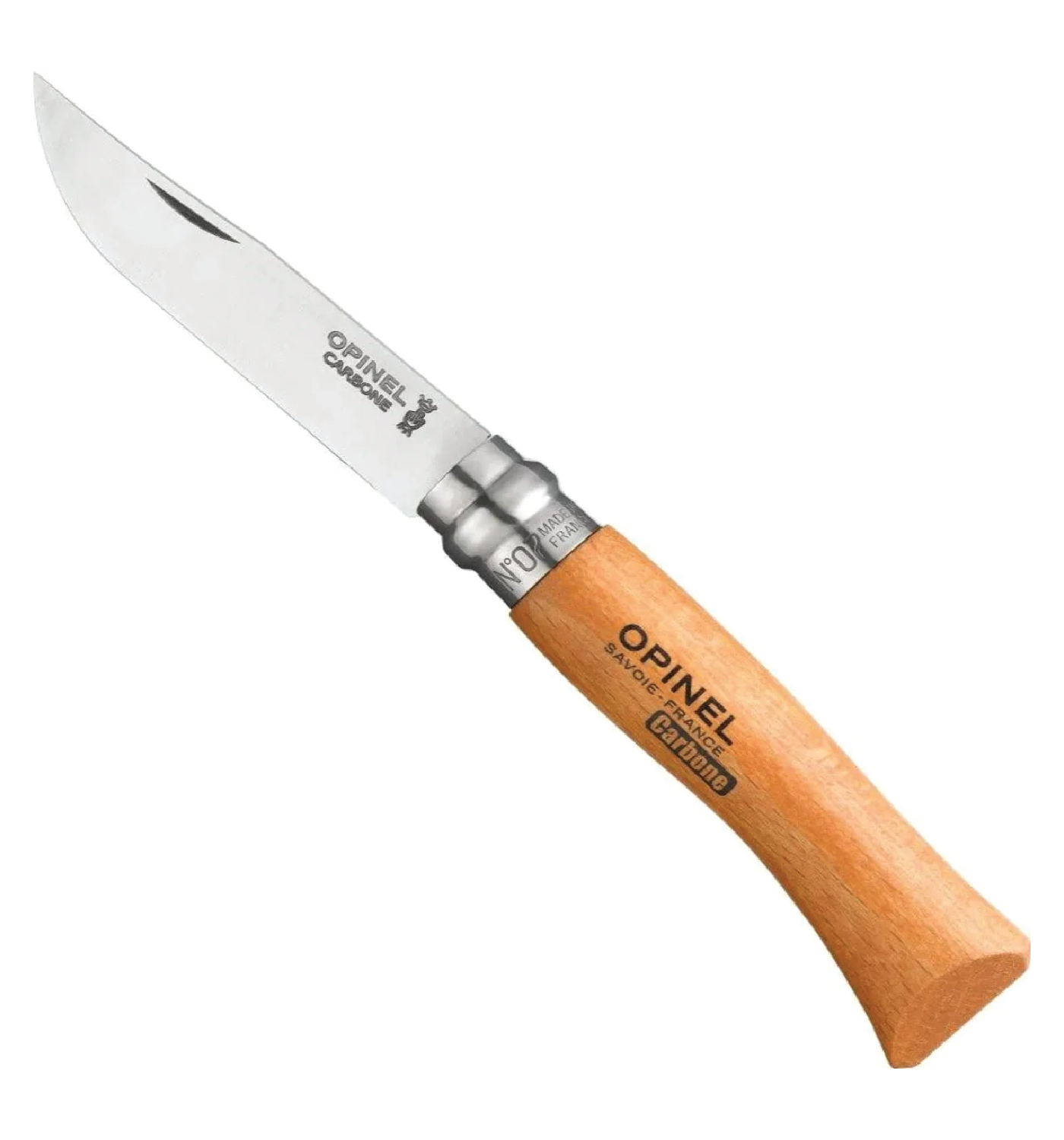 NO. 7 BEECH WOOD CARBON KNIFE