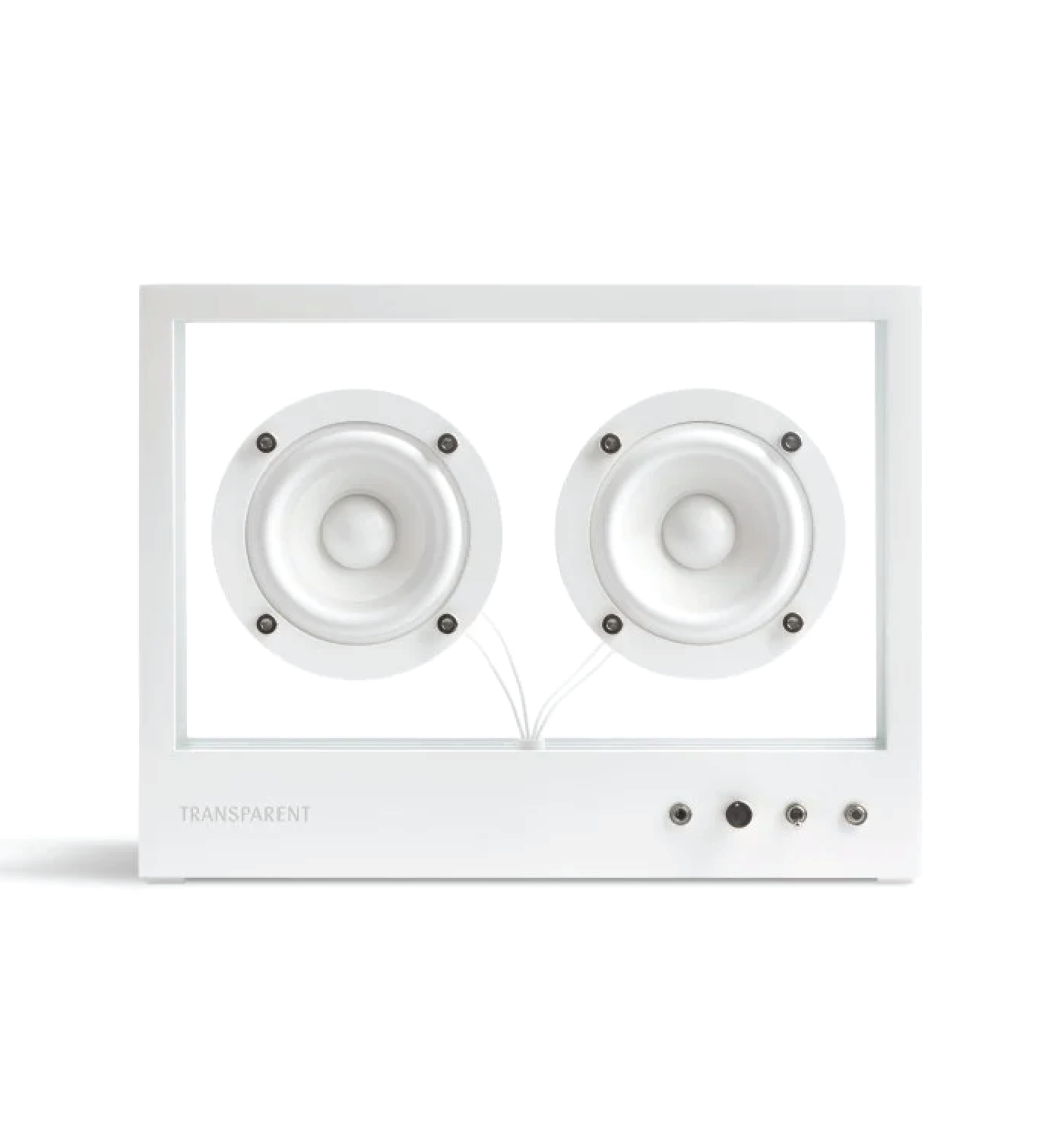 TRANSPARENT SPEAKER WHITE