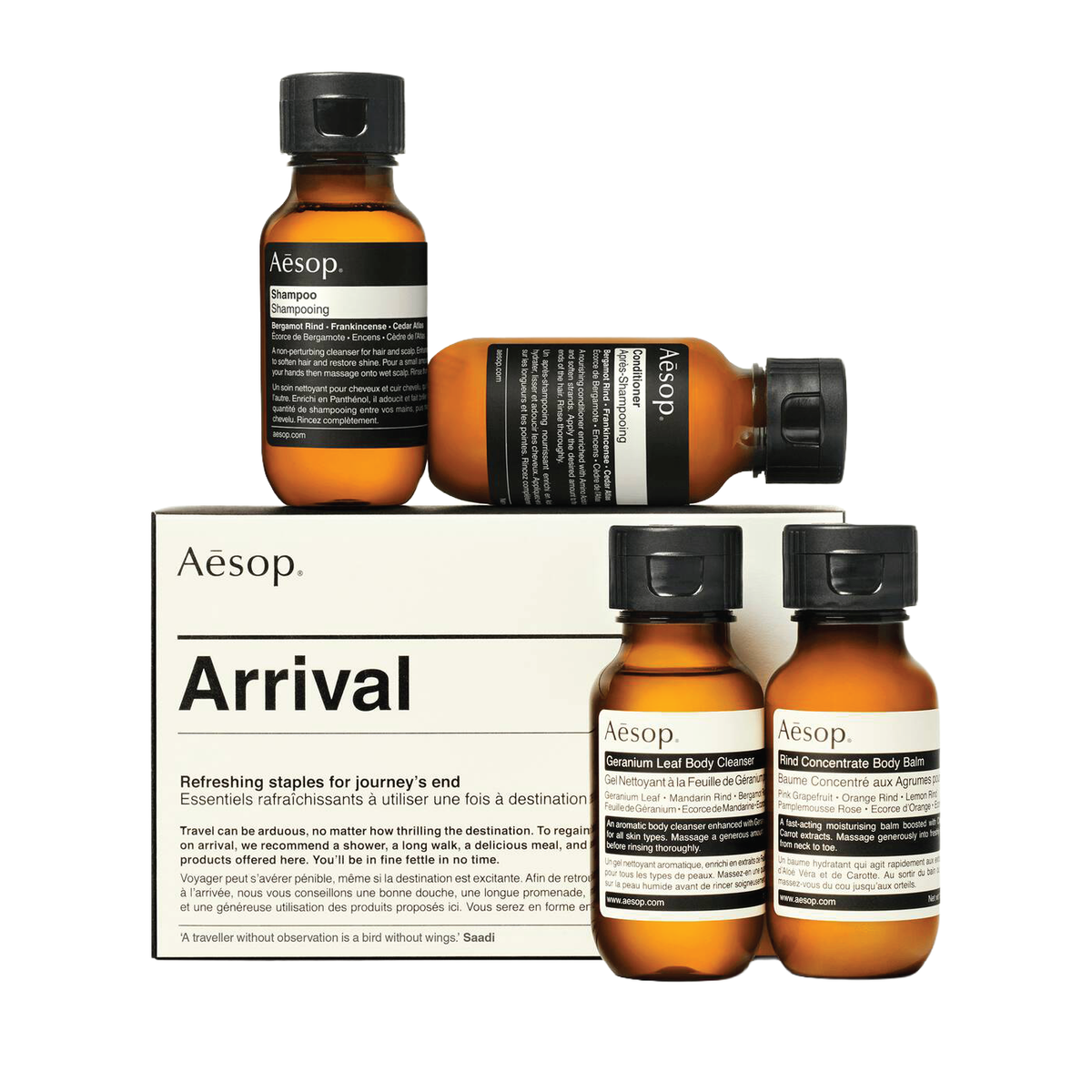 ARRIVAL TRAVEL KIT