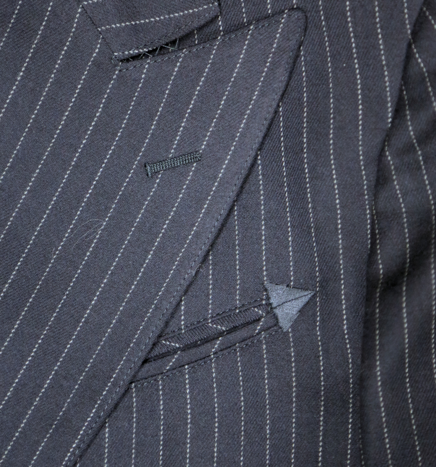 WESTERN PINSTRIPE DOUBLE BREASTED SPORTCOAT