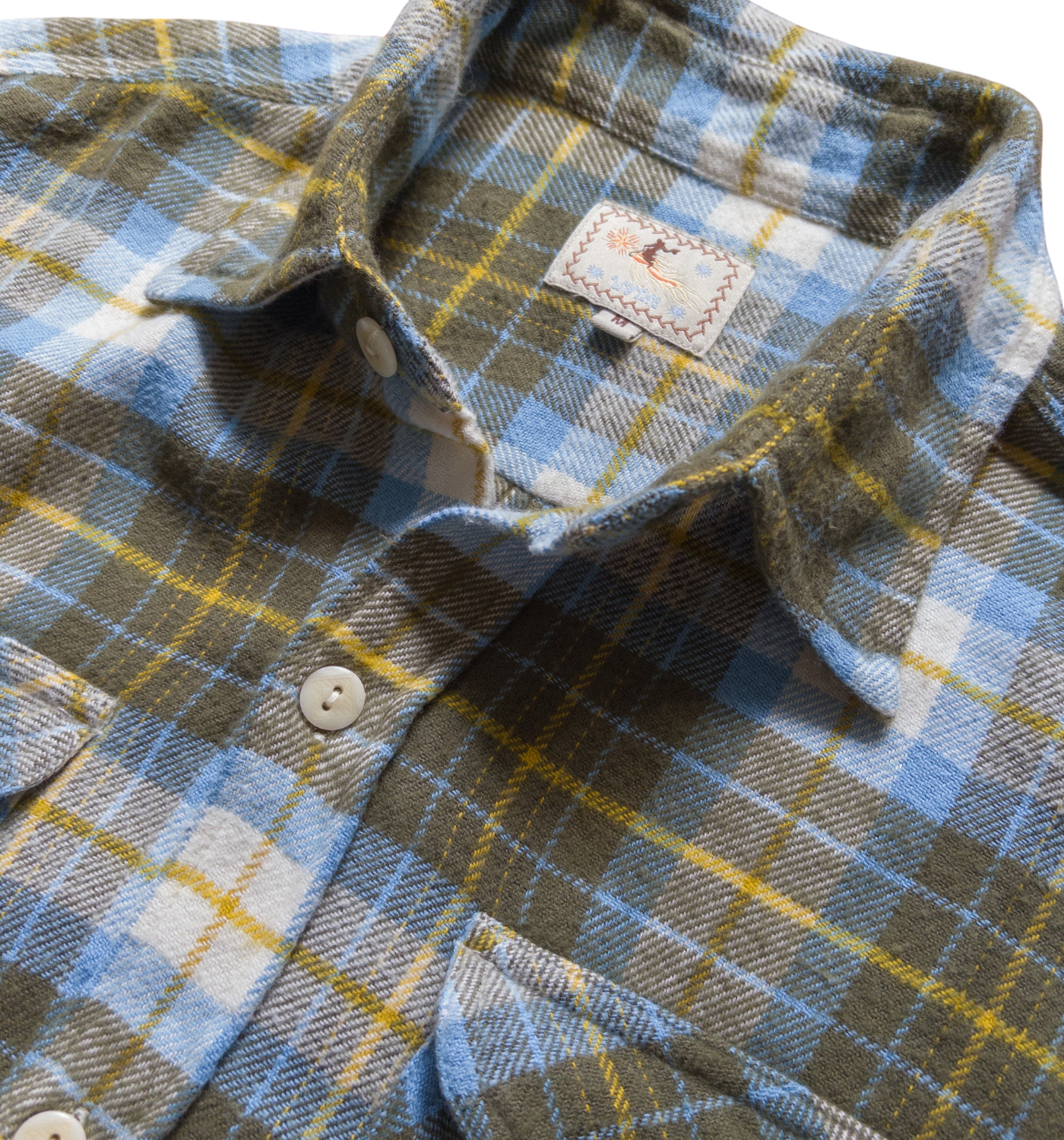 WASHED FLANNEL WORKSHIRT