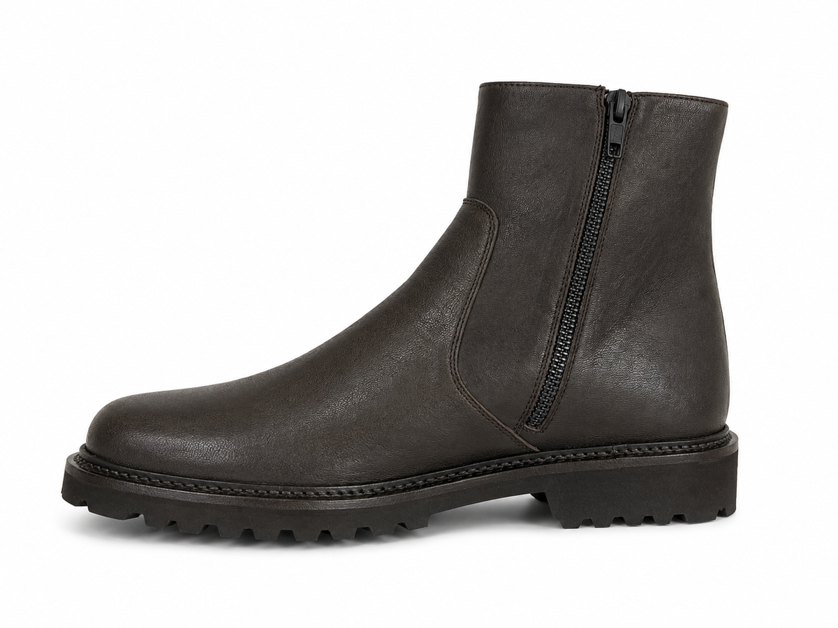 ZIPPER BOOT PIUMA LEATHER