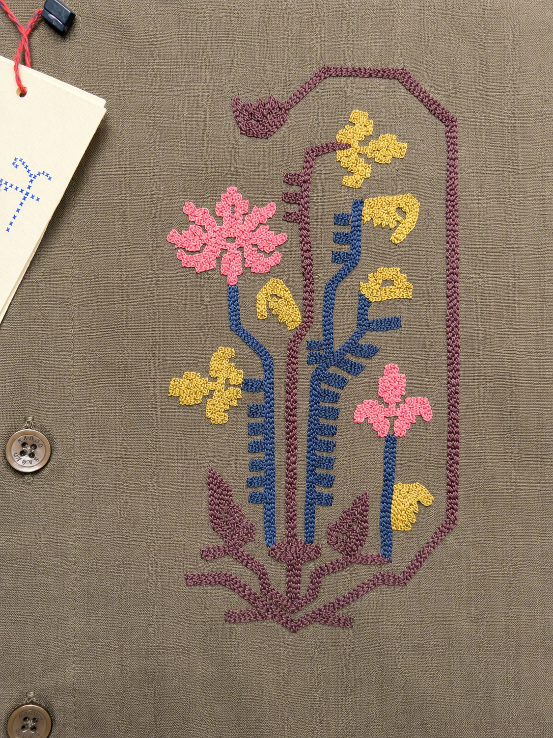 LUIS HAND EMBROIDERED OVERSHIRT